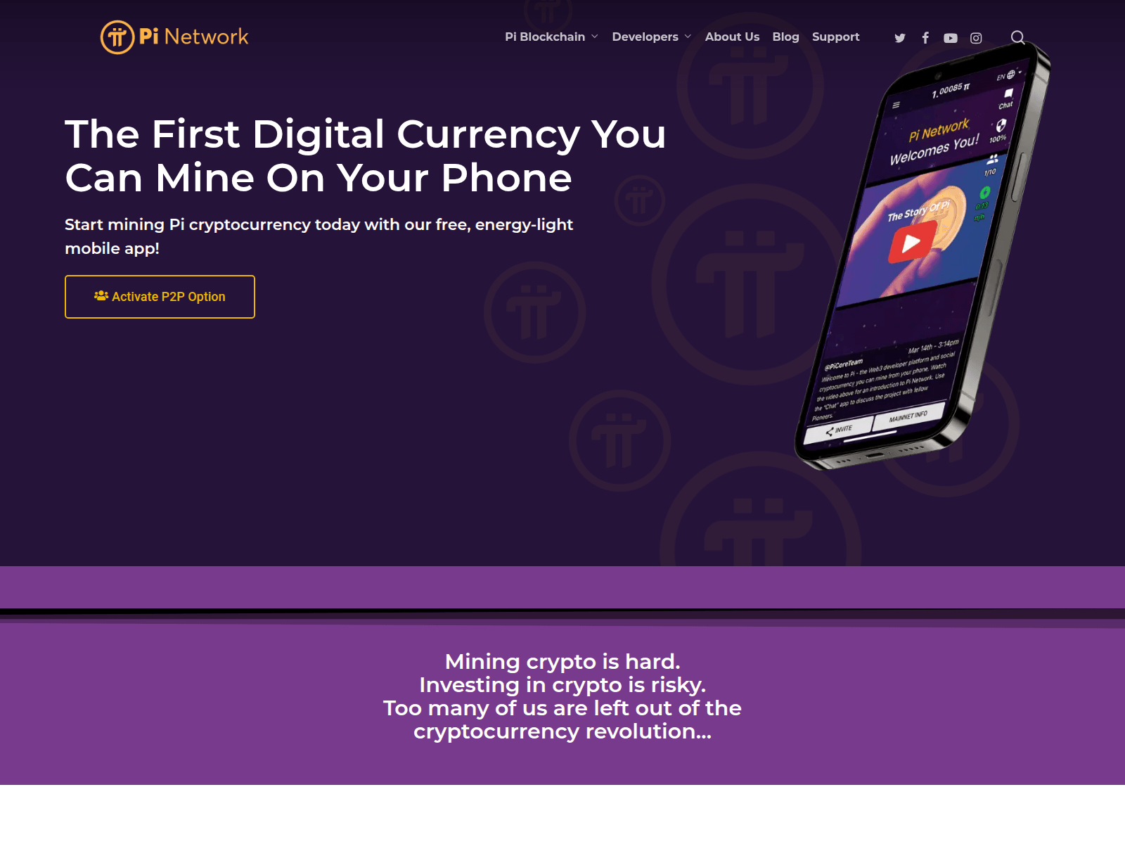 Screenshot of pinetworkexchange.click
