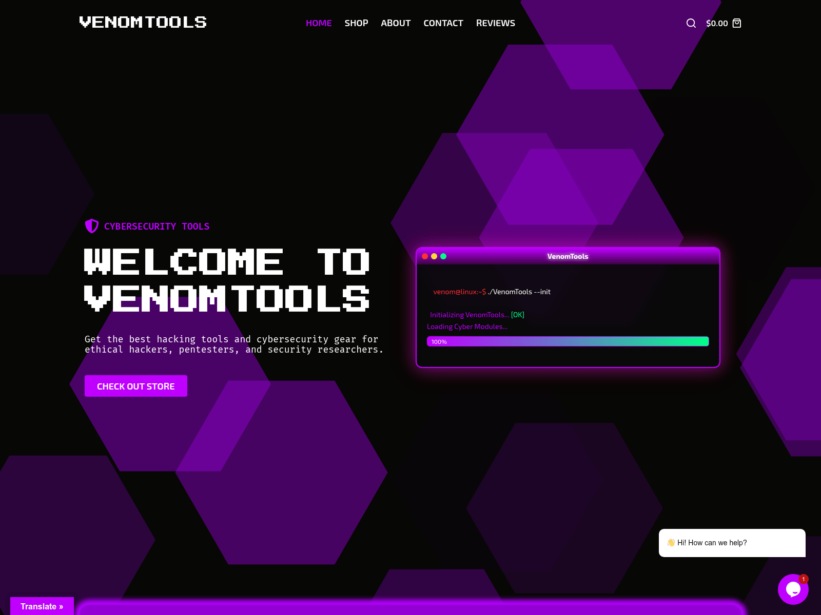Screenshot of poisonsoftwares.com