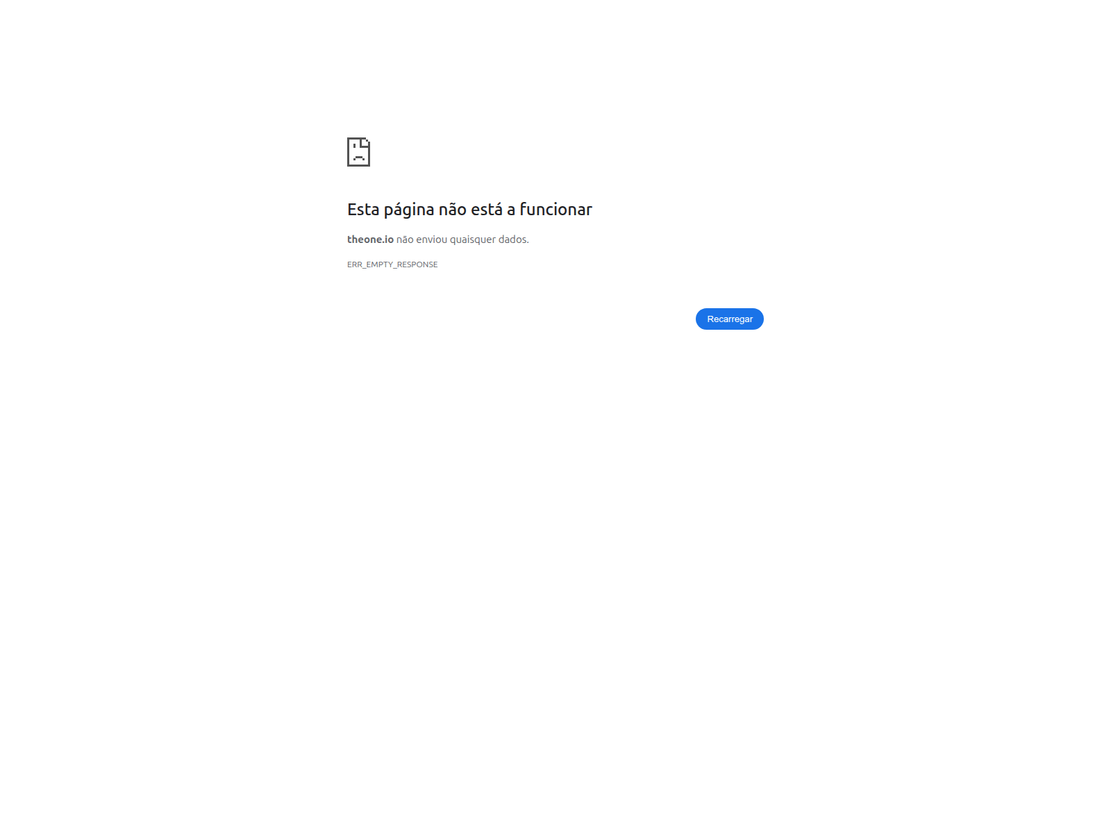 Screenshot of theone.io