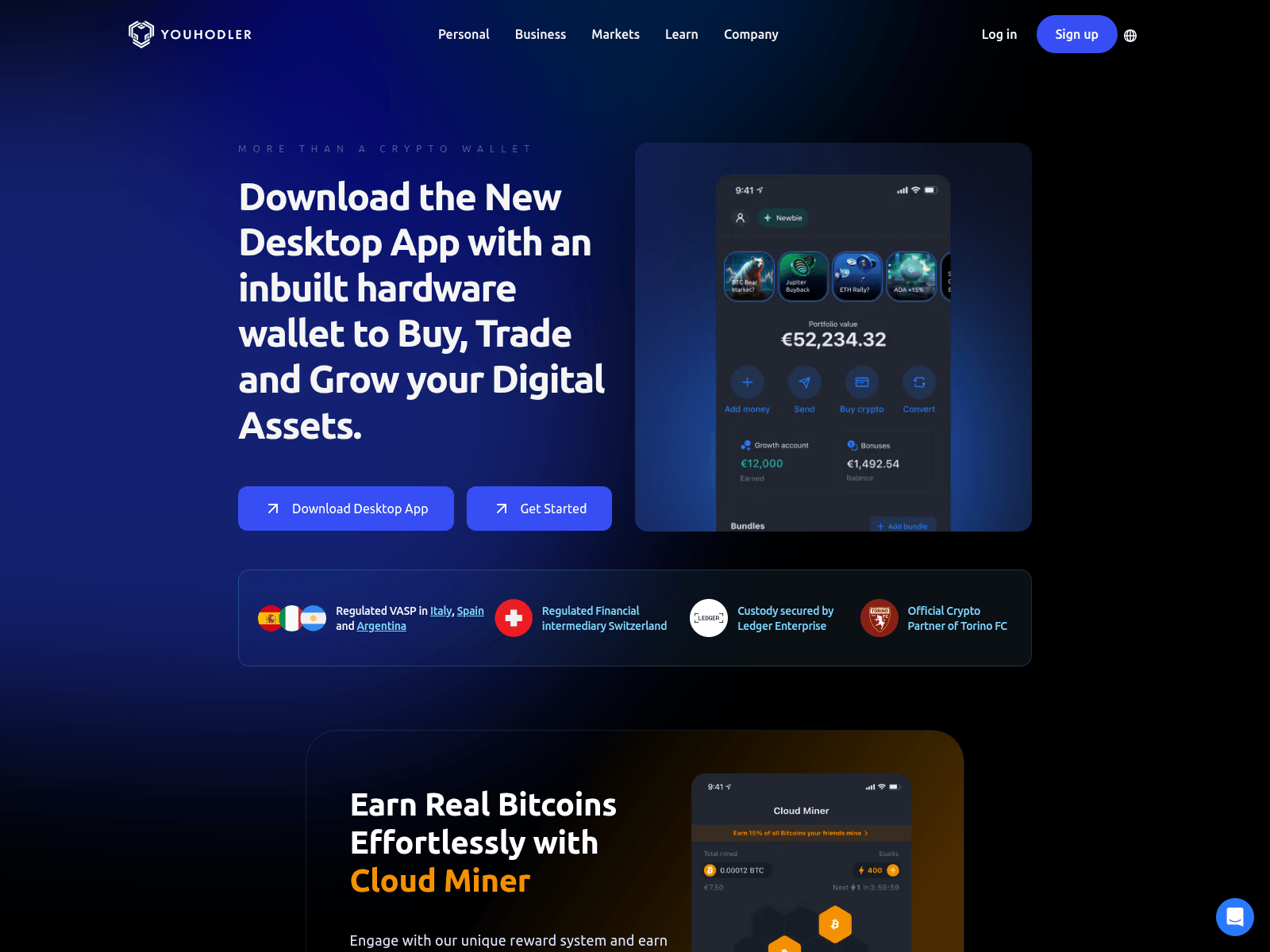 Screenshot of youhodlerdesktop.com