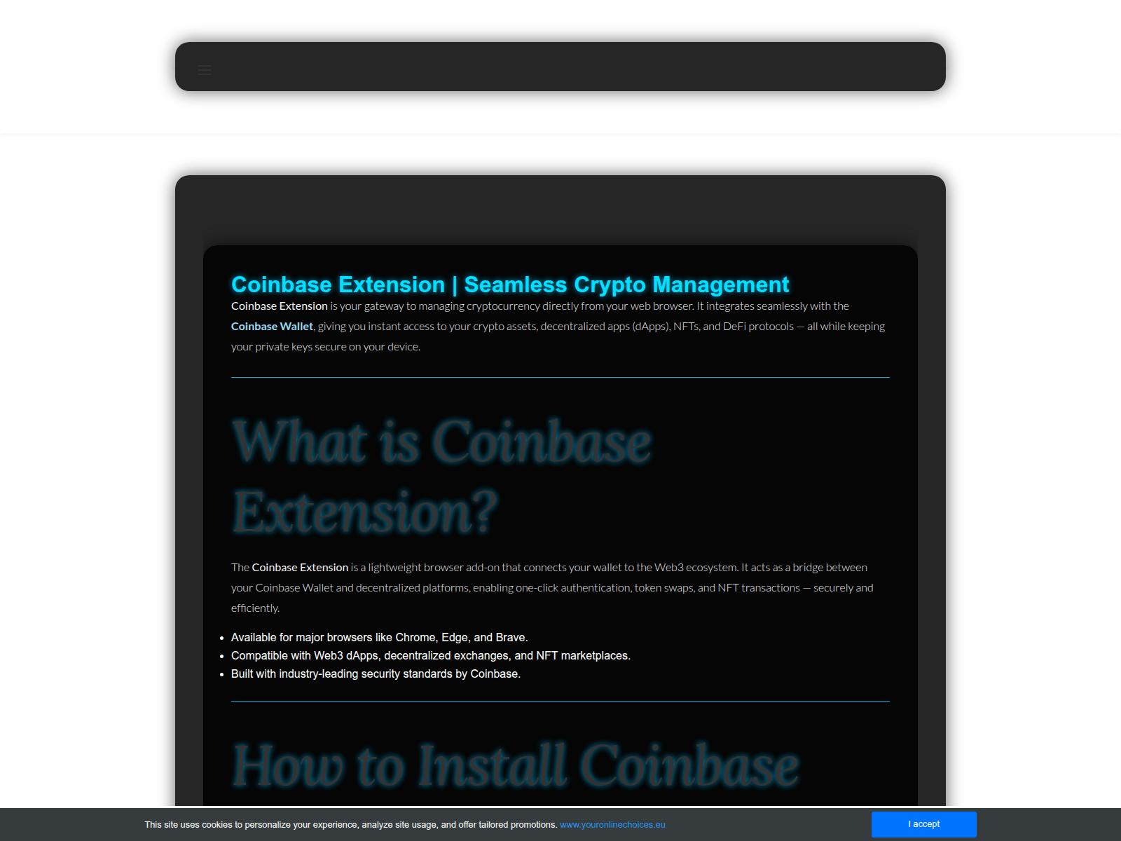 Ekran görüntüsü of coinb-extension-inter.weebly.com