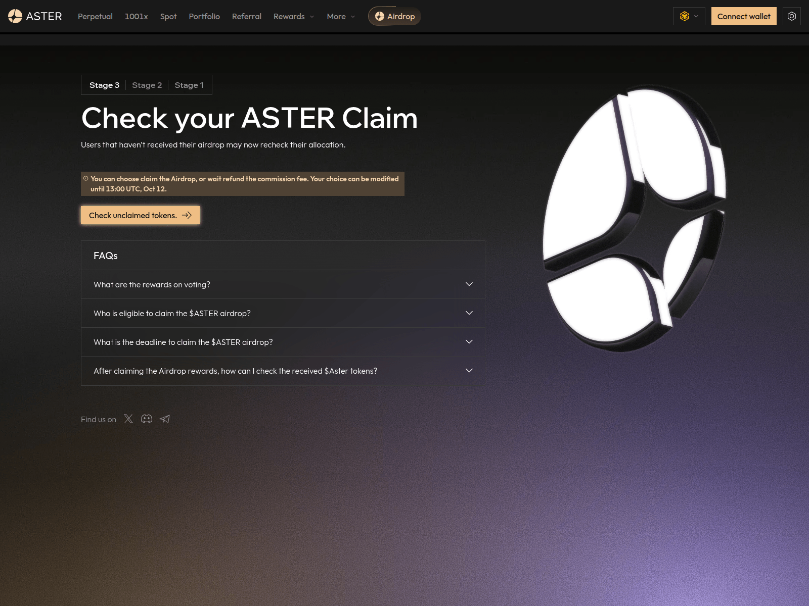 Screenshot of transfer-asterdex.com