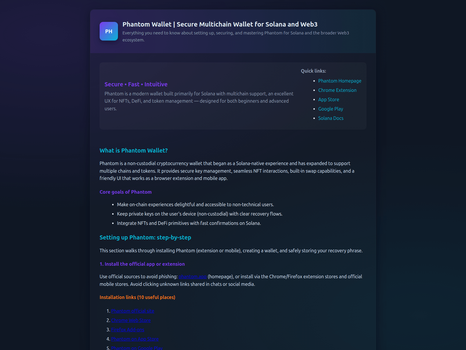 Screenshot of us-phantoum-wallet.pages.dev