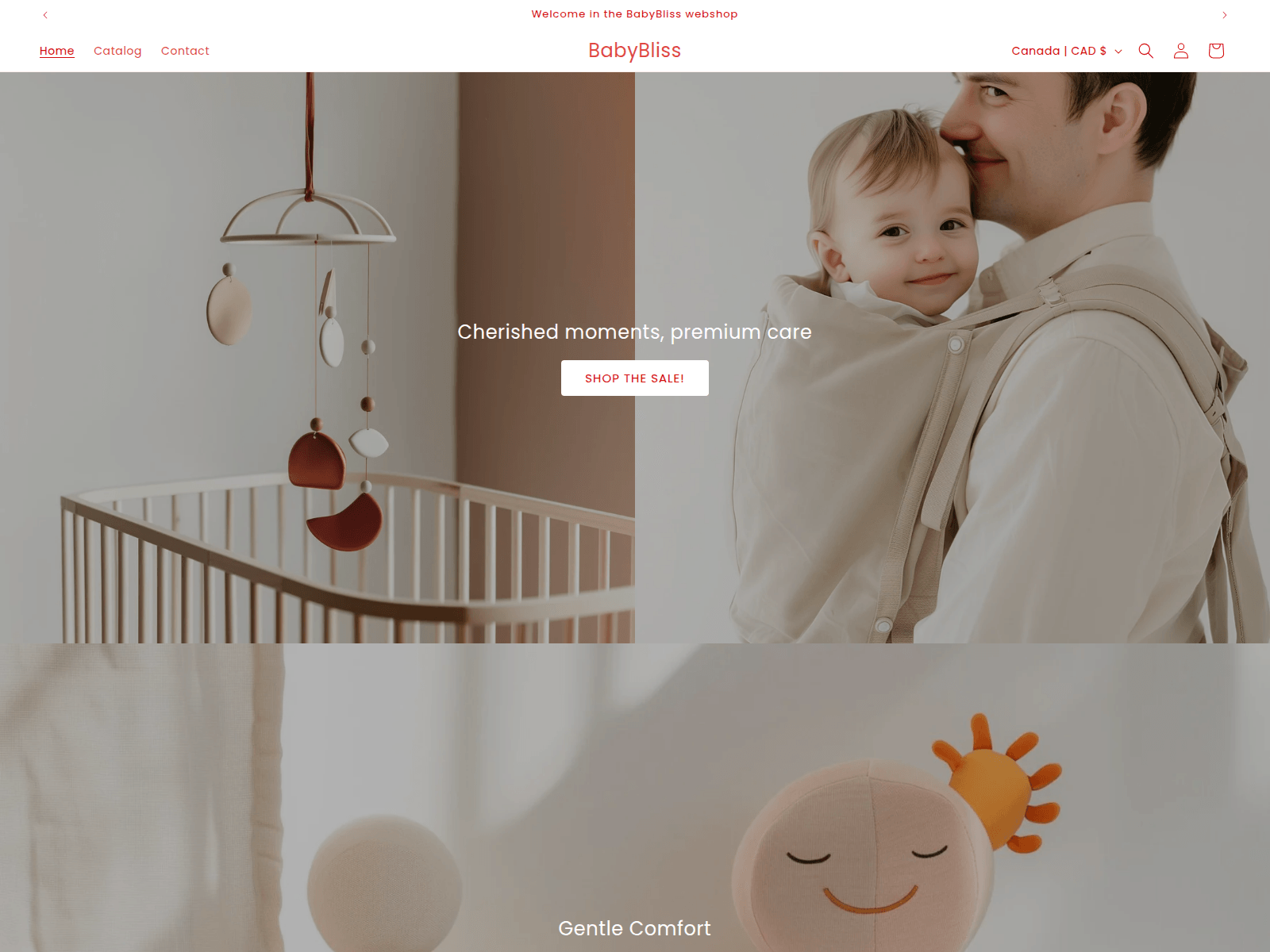 Screenshot of babybliss.com.co
