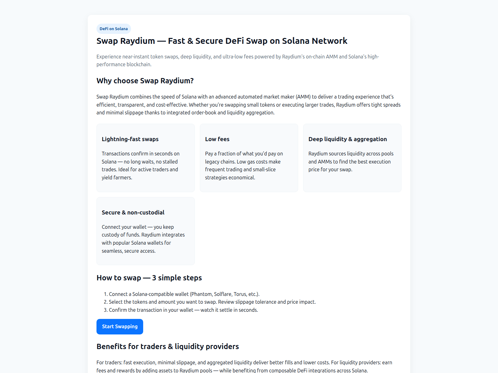Screenshot of swap-raydium-en.pages.dev