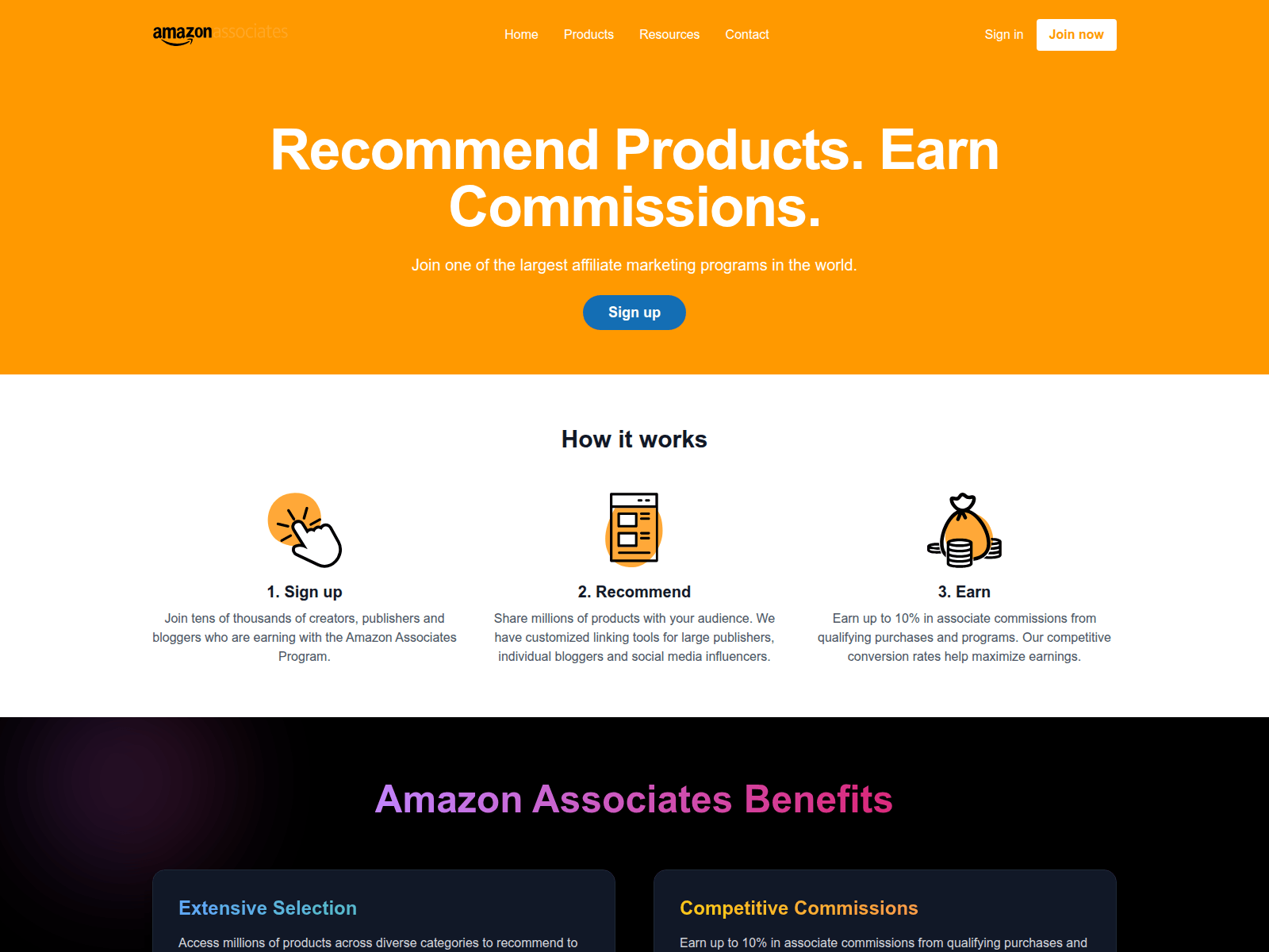 Screenshot of amazon-associatese568.rollout.site