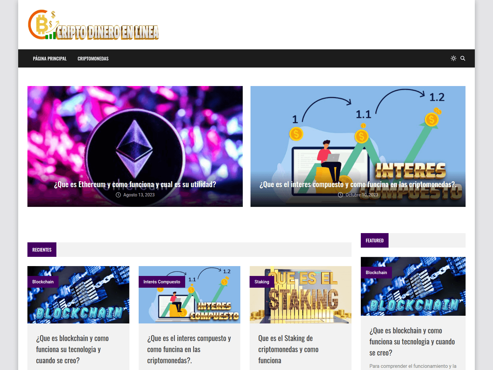 Screenshot of criptodinero-en-linea.blogspot.com