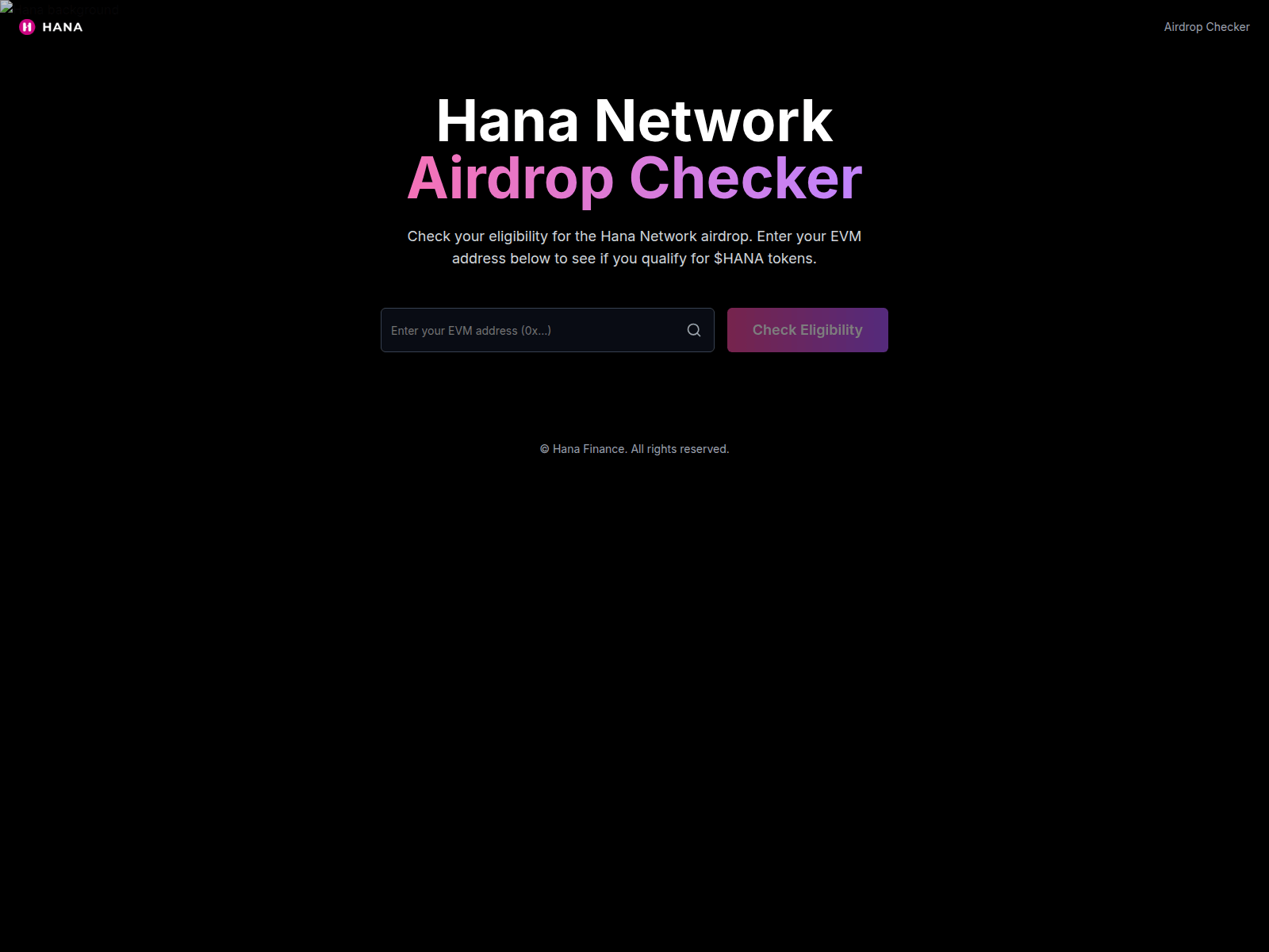 Screenshot of checker-hana.cfd