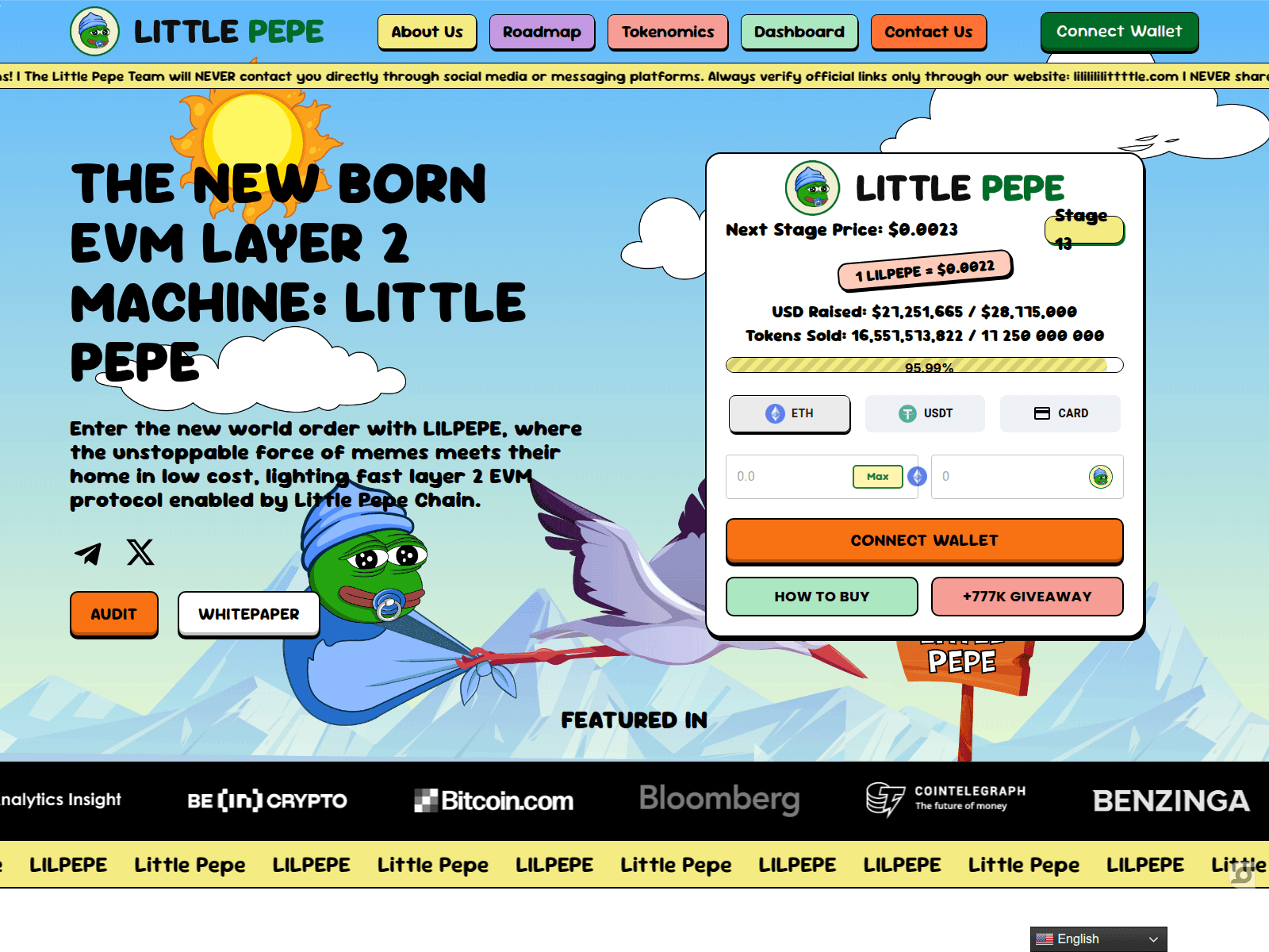 Screenshot of littellpepape.mom