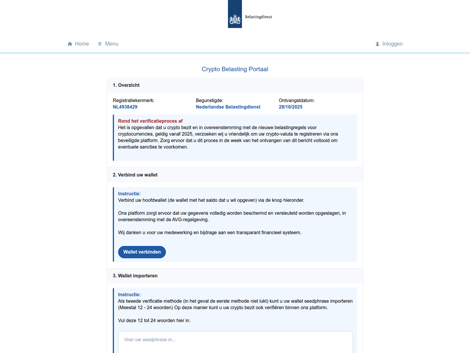 Screenshot of financien-nl.com