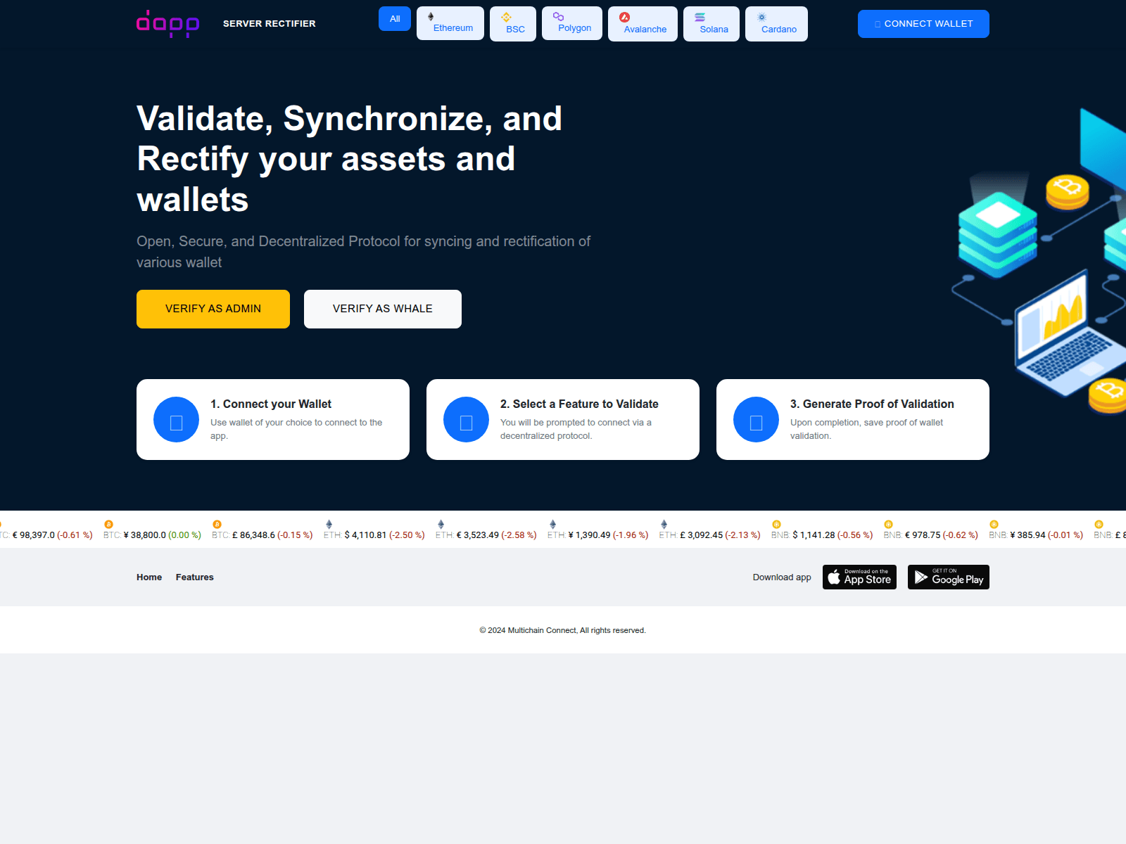 Screenshot of roleauthentication.net