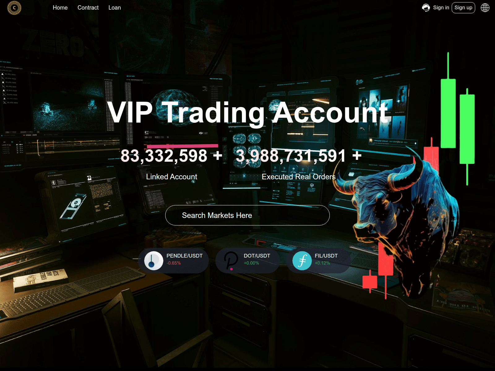 Screenshot of www.cryptoskyrim.com