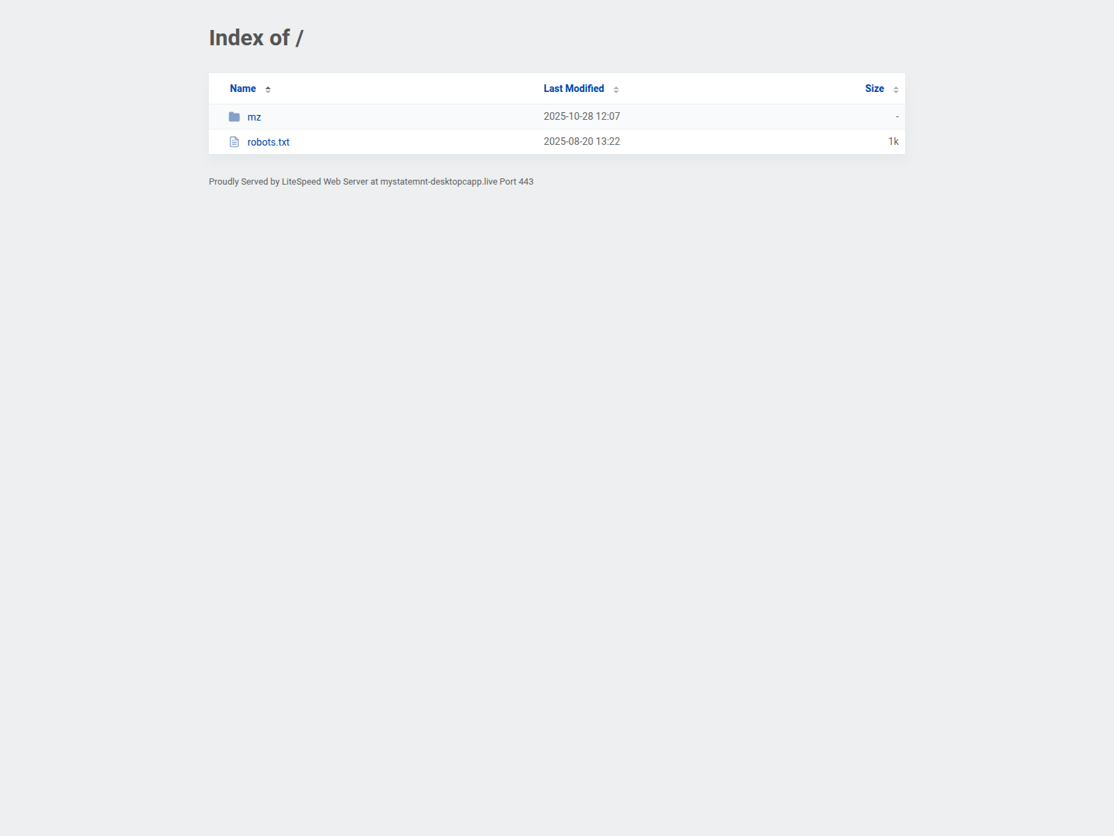 Screenshot of mystatemnt-desktopcapp.live