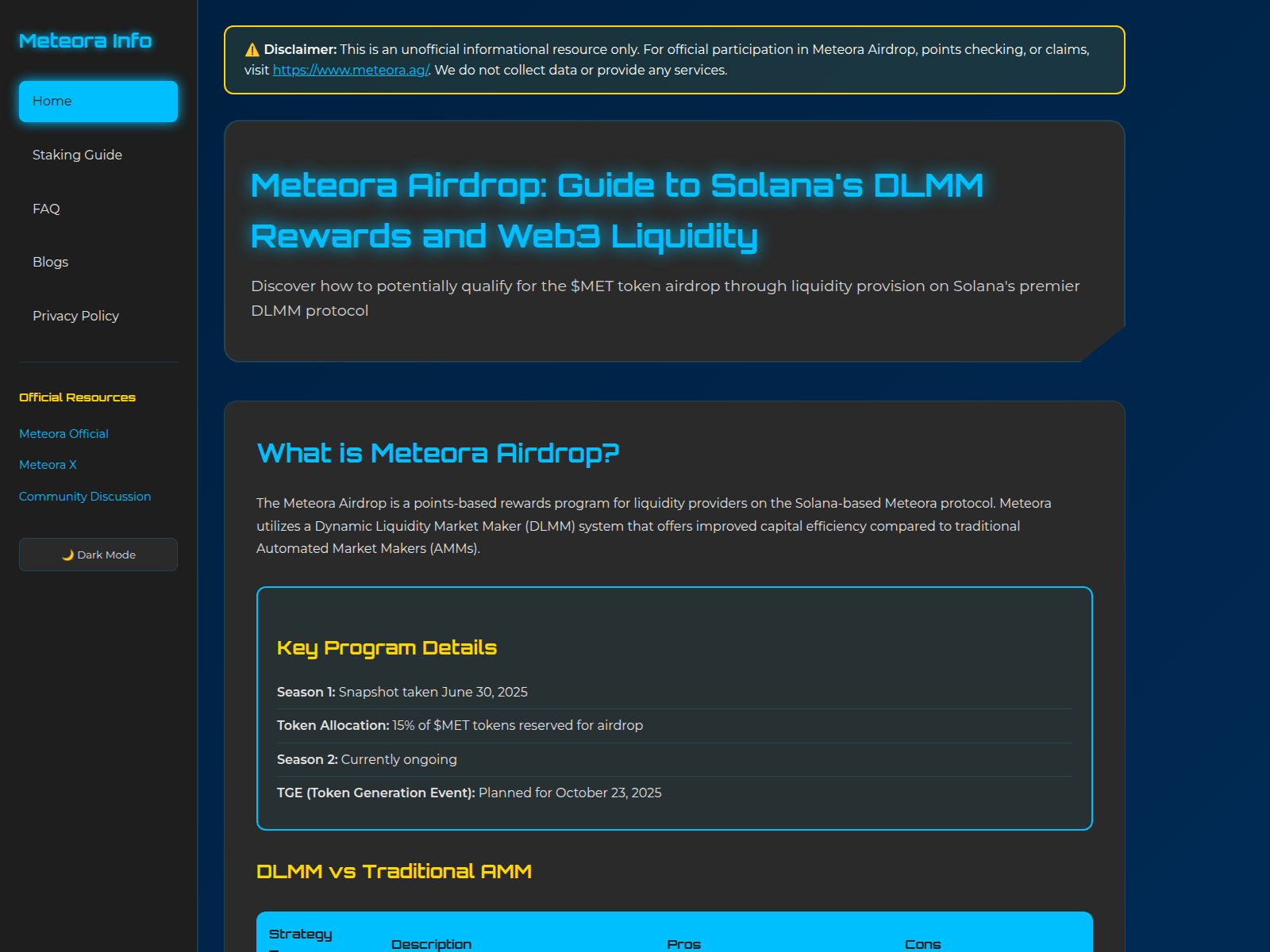 Screenshot of claim-meteora-ag.cc