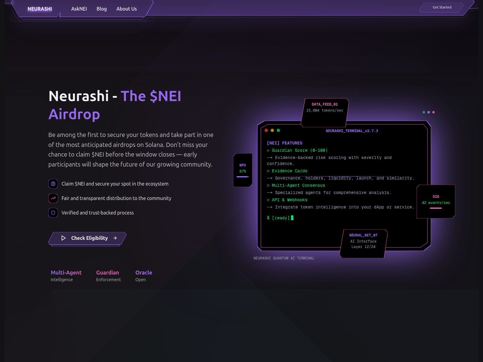 Screenshot of claim-neurashi.com