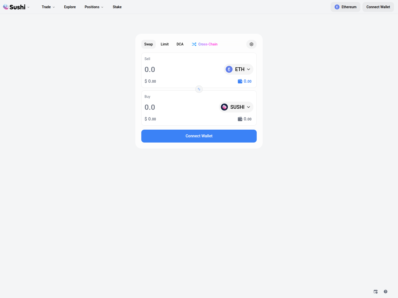 Screenshot of sushi-swap-eth.xyz