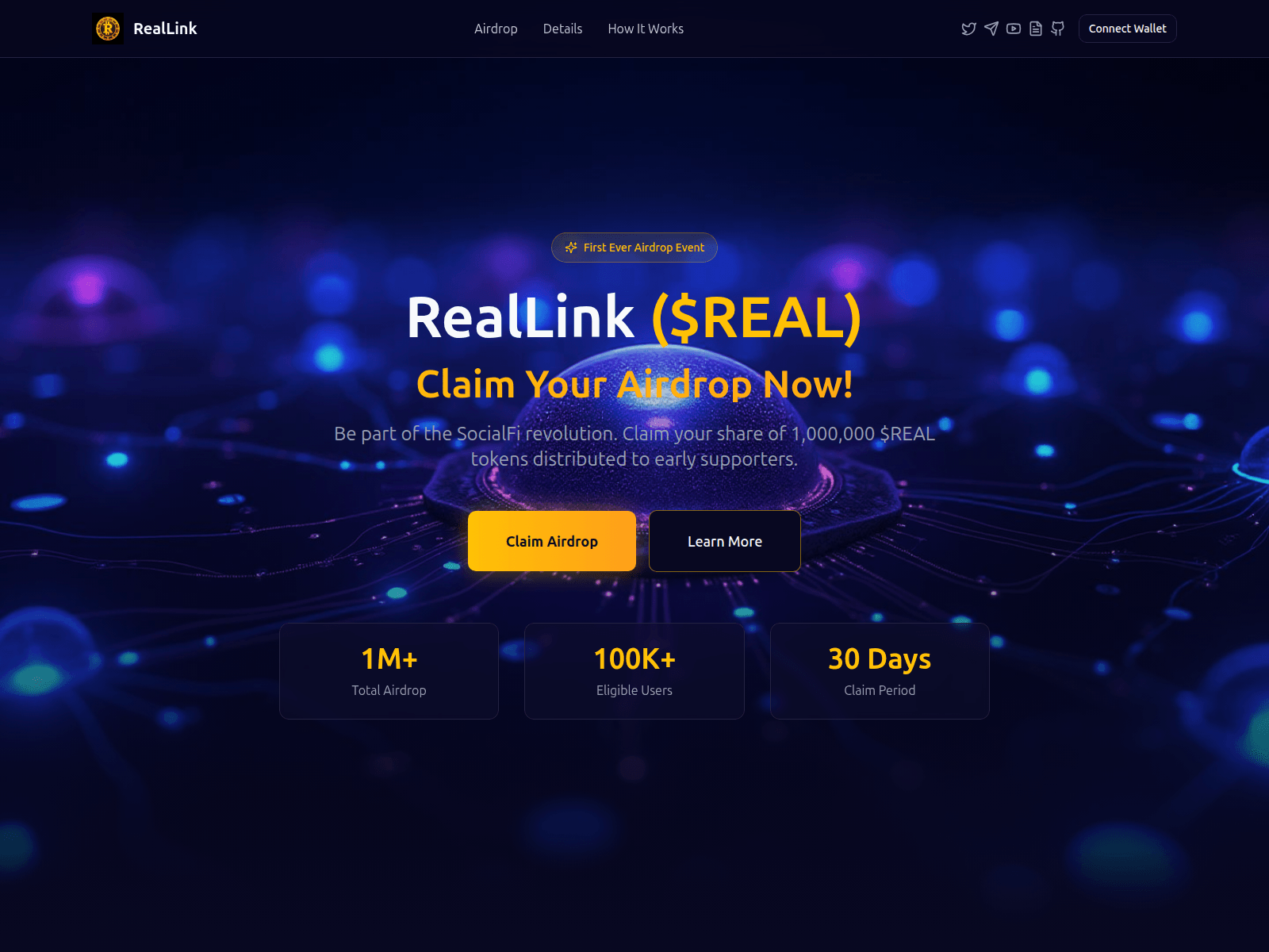 Screenshot of reallinkreward.vip