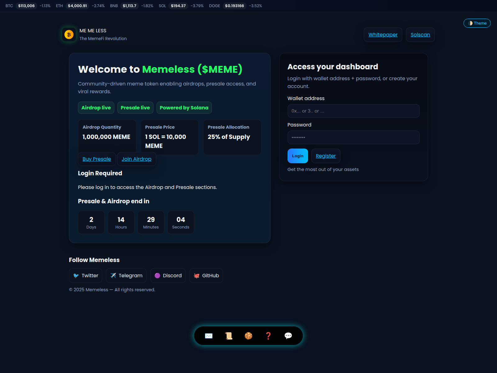 Screenshot of wallectconnect.org