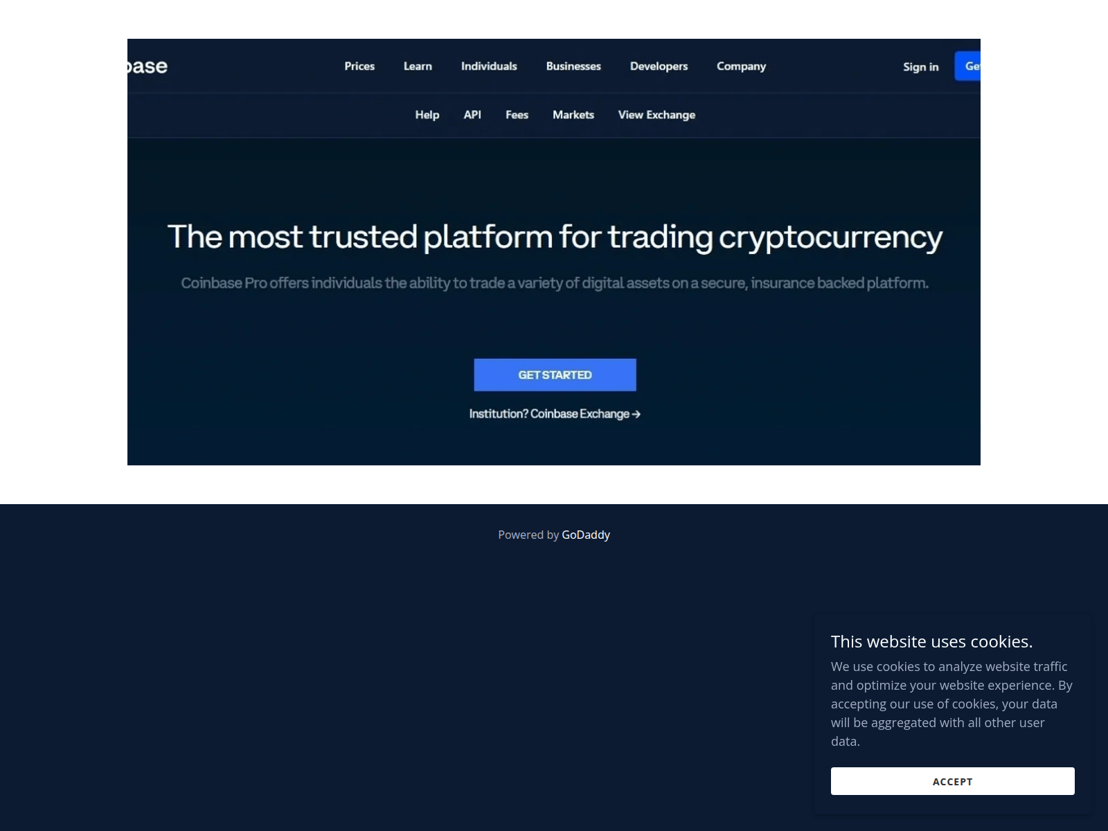 Screenshot of ccouenbisseproluggfusginen.godaddysites.com