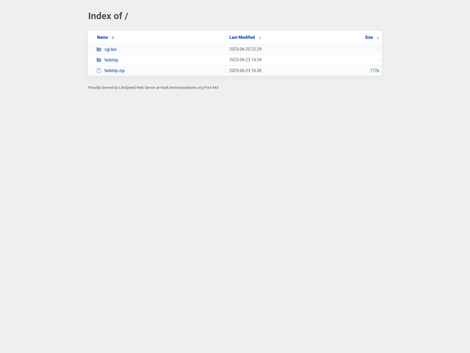 Screenshot of track.textronaviations.org