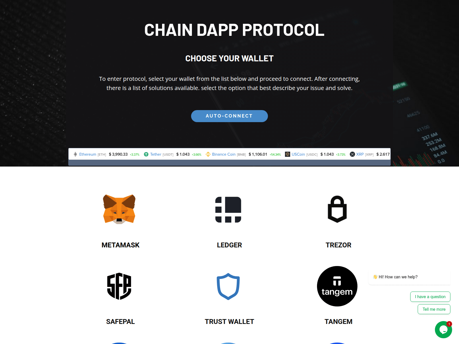 Screenshot of chainnodez.com