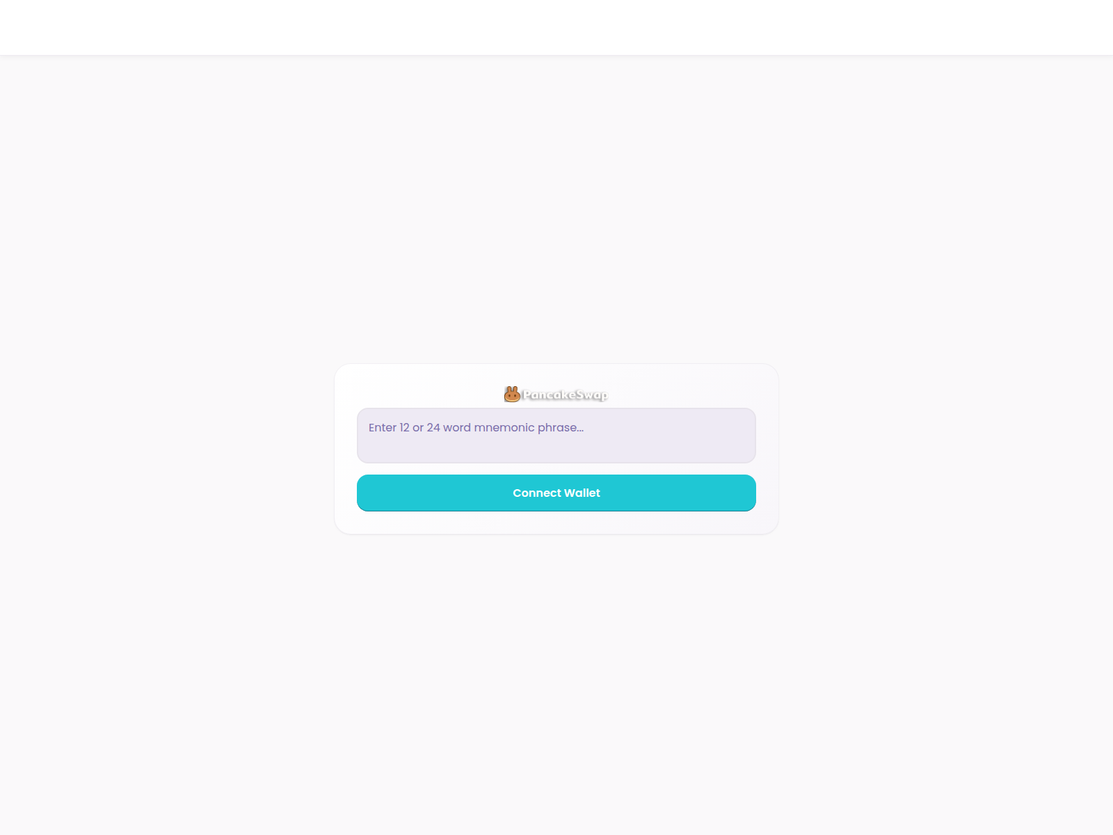 Screenshot of pancakeblogapp.xyz