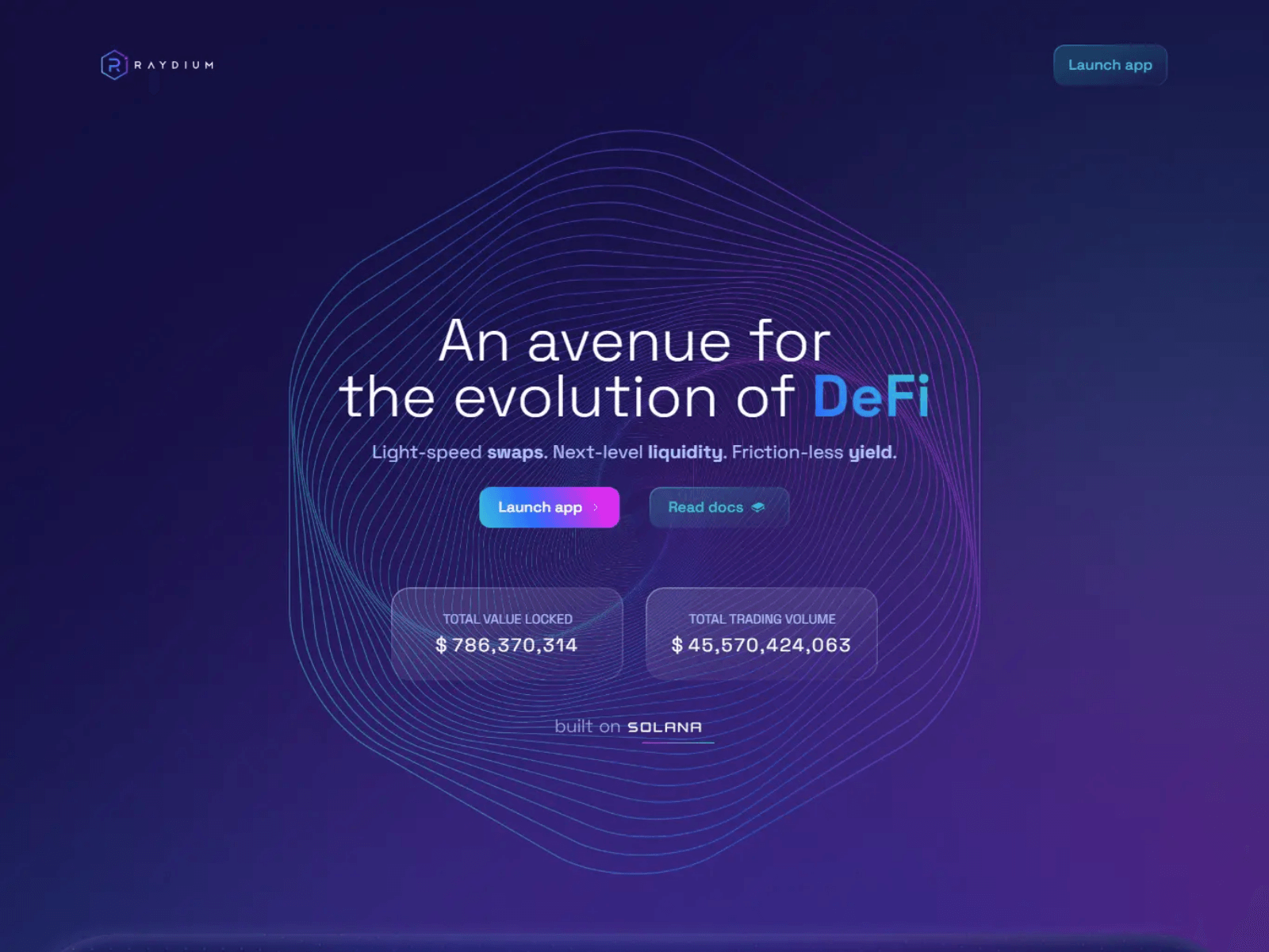 Screenshot of raydium-io-swap.github.io