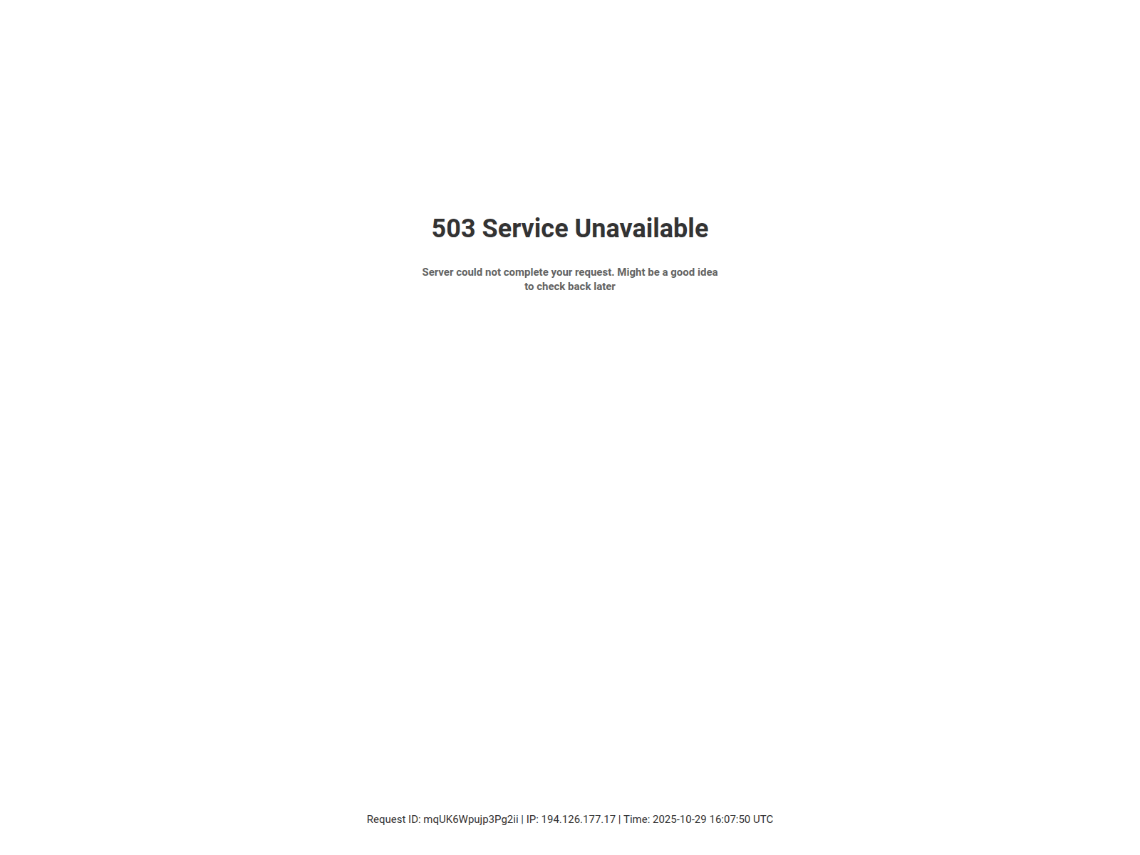 Screenshot of logs.majesticbank.de