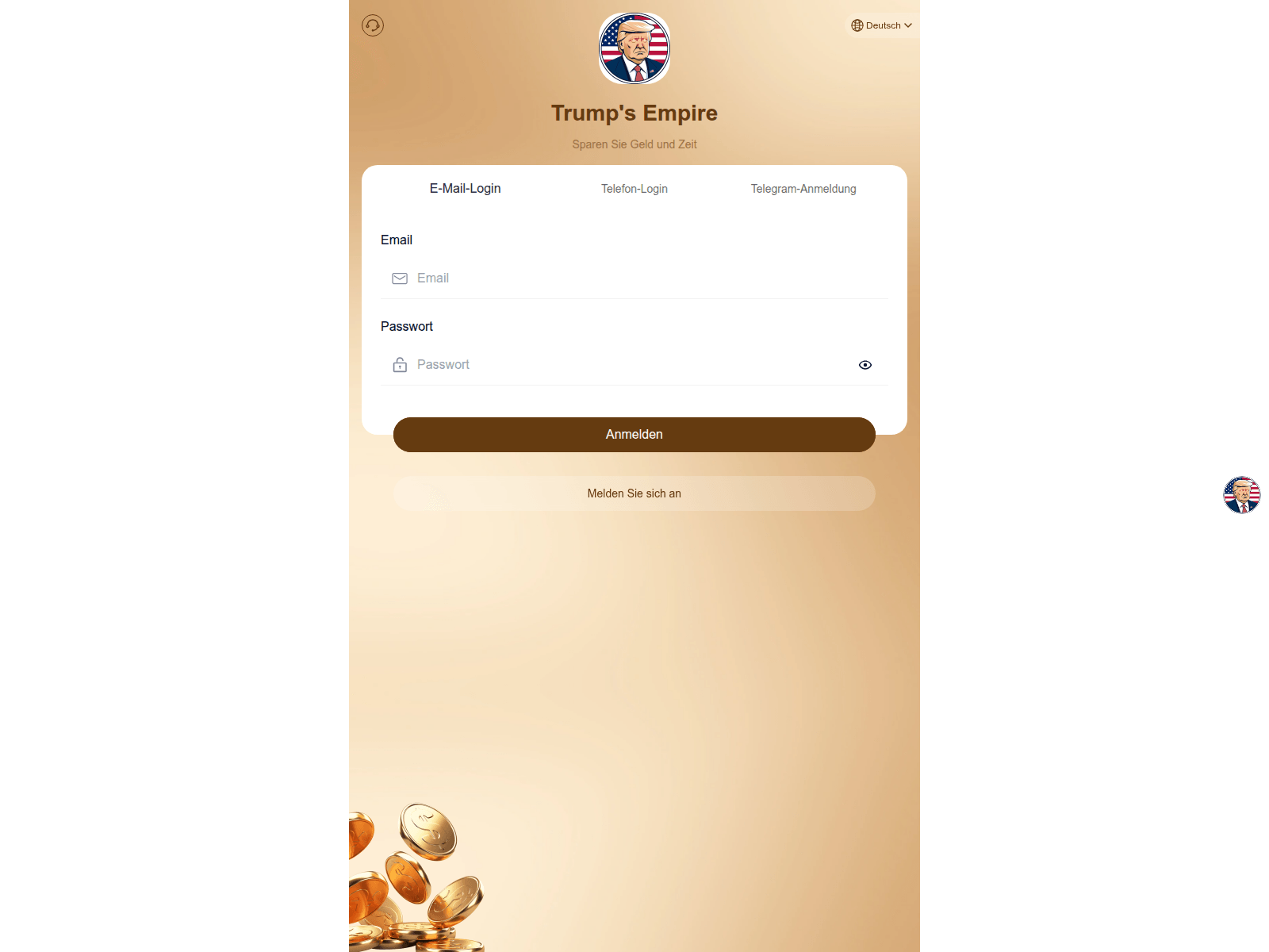 Screenshot of bin-pledgeservice.net