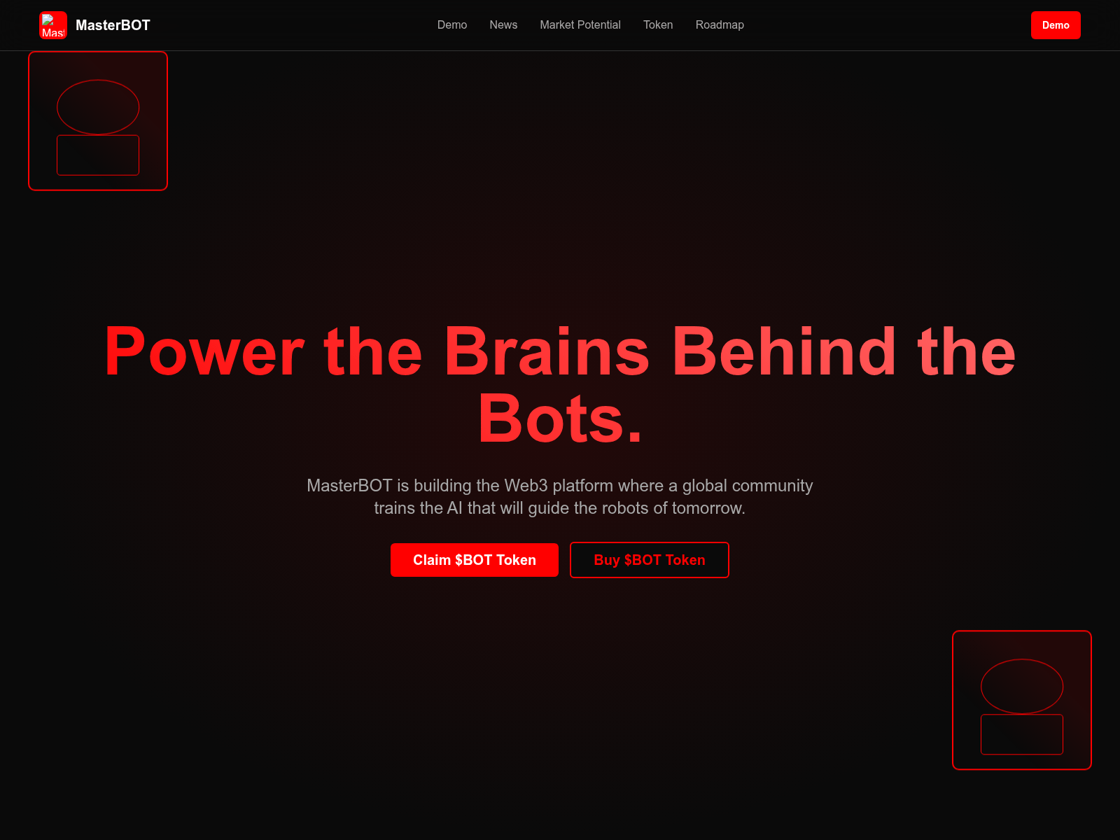 Screenshot of masterbot-allocation.com