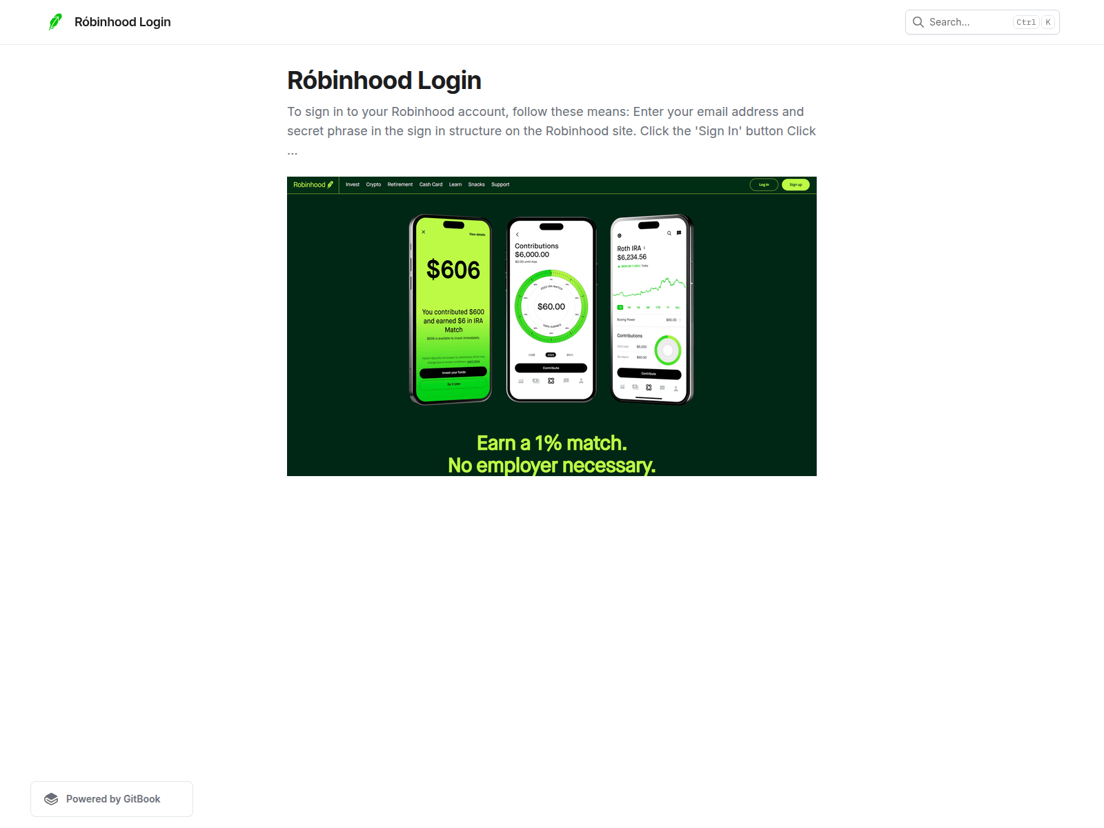 Screenshot of robiinhud-logiin.gitbook.io