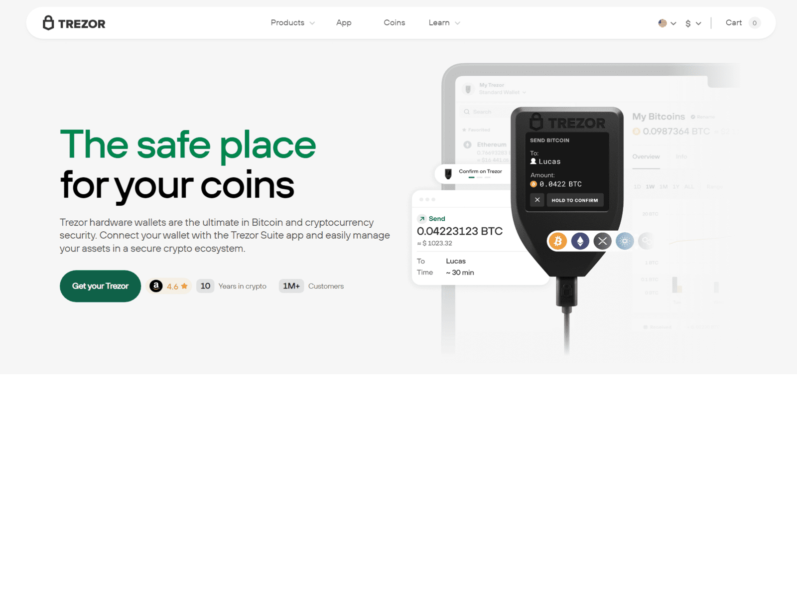 Screenshot of tresderiustart.webflow.io