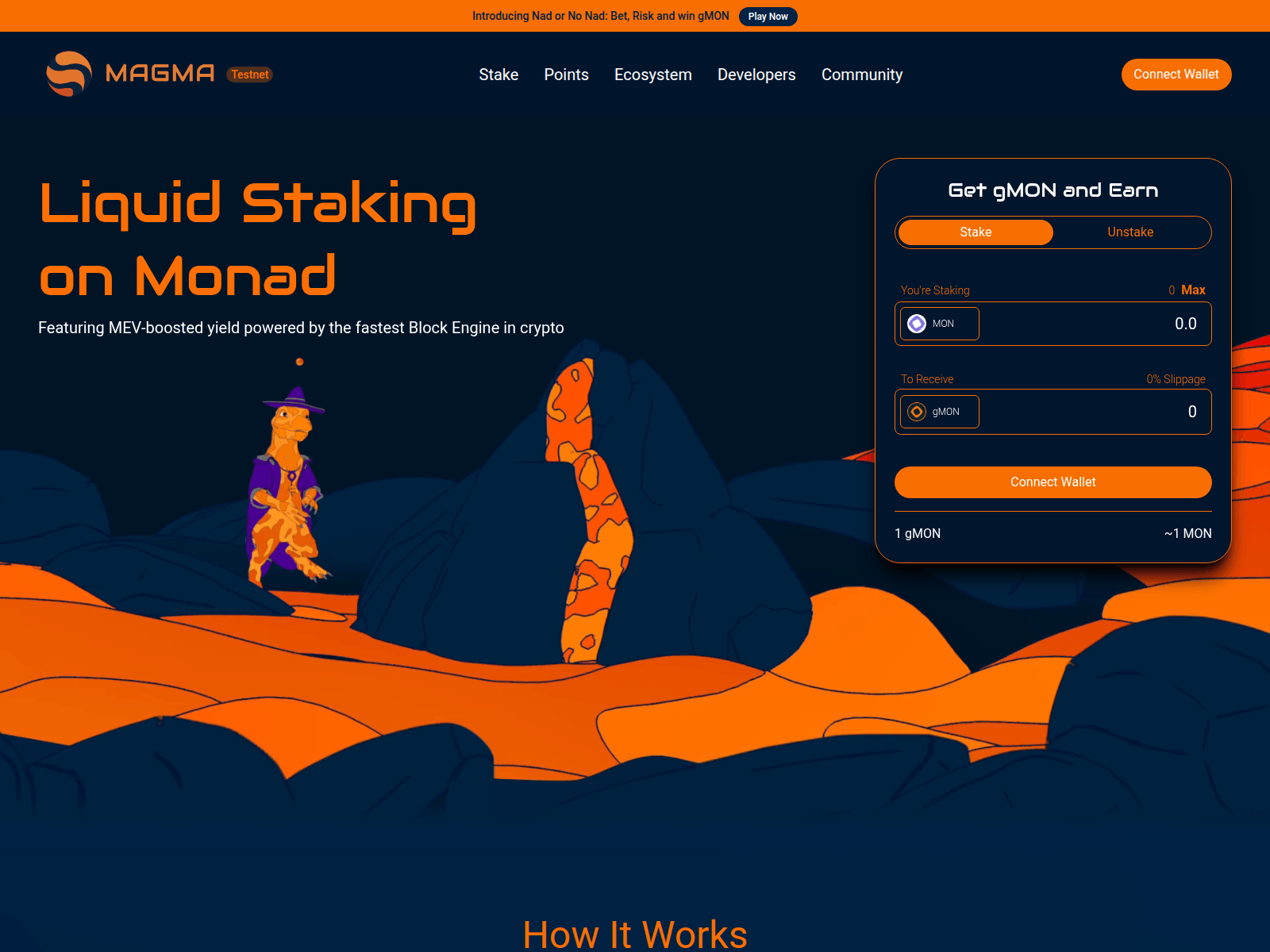 Forensic screenshot of magma-next.vercel.app