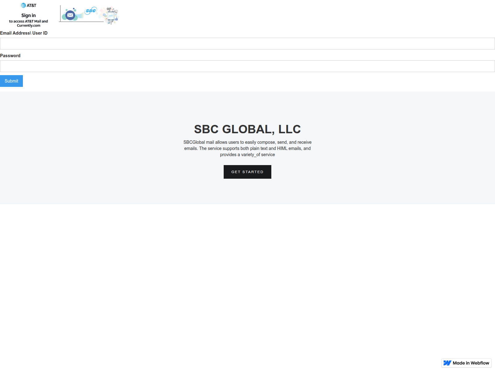 Screenshot of verifynow-7e2b77.webflow.io