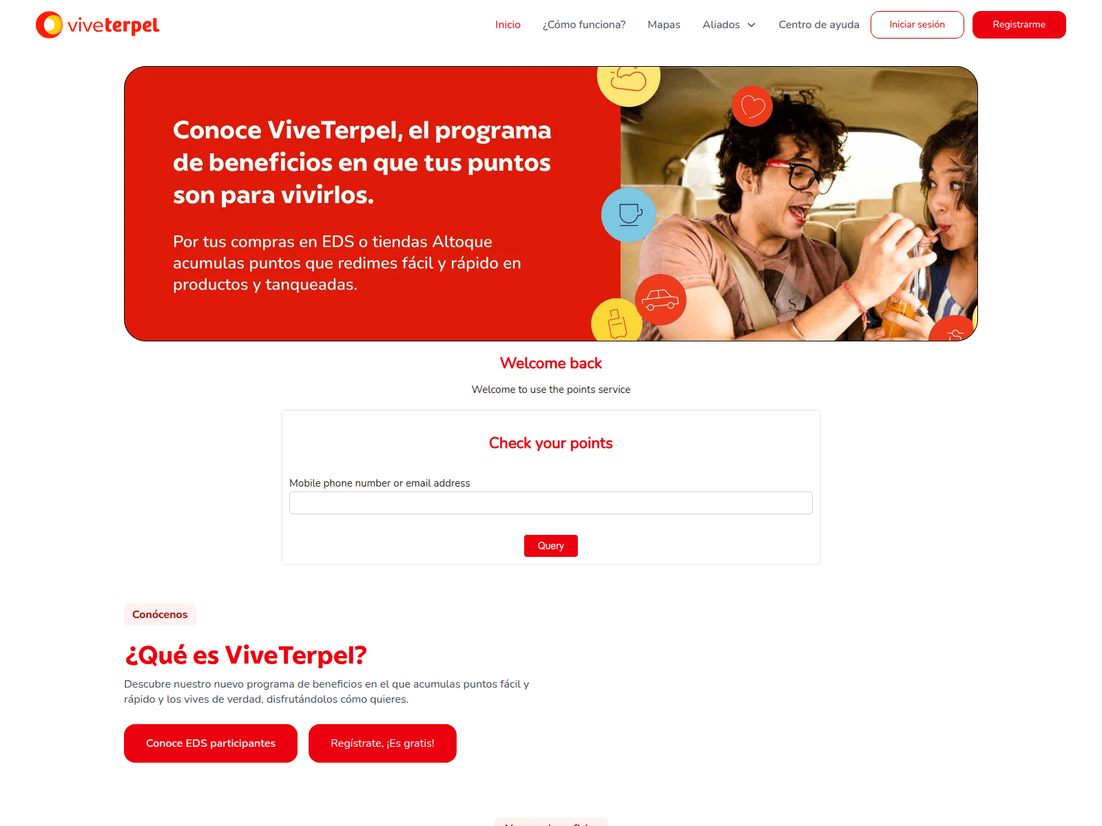 Screenshot of viveterpei.com