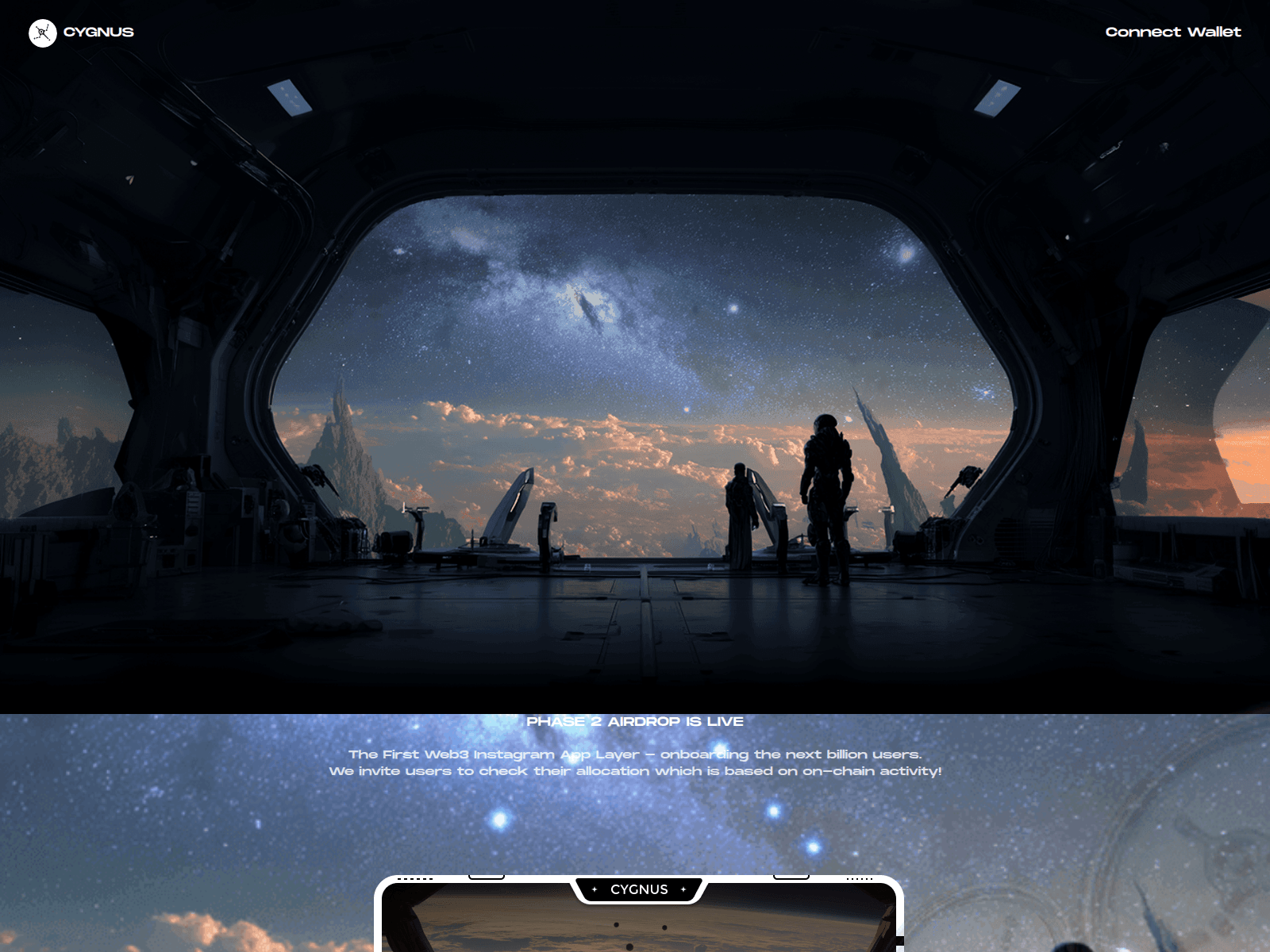 Screenshot of get-cygnus.com