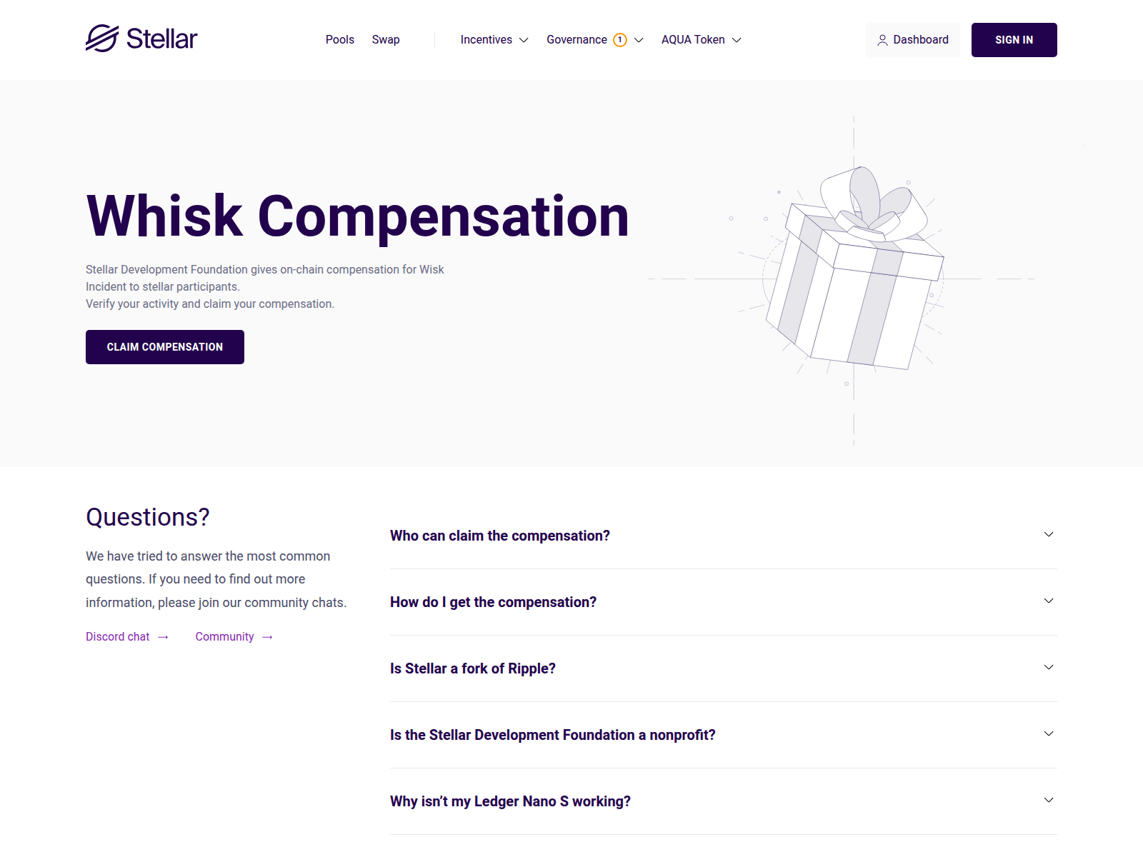 Screenshot of whiskcomp.icu