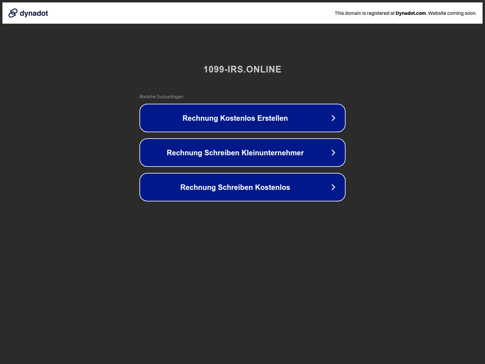 Screenshot of coinbase.1099-irs.online