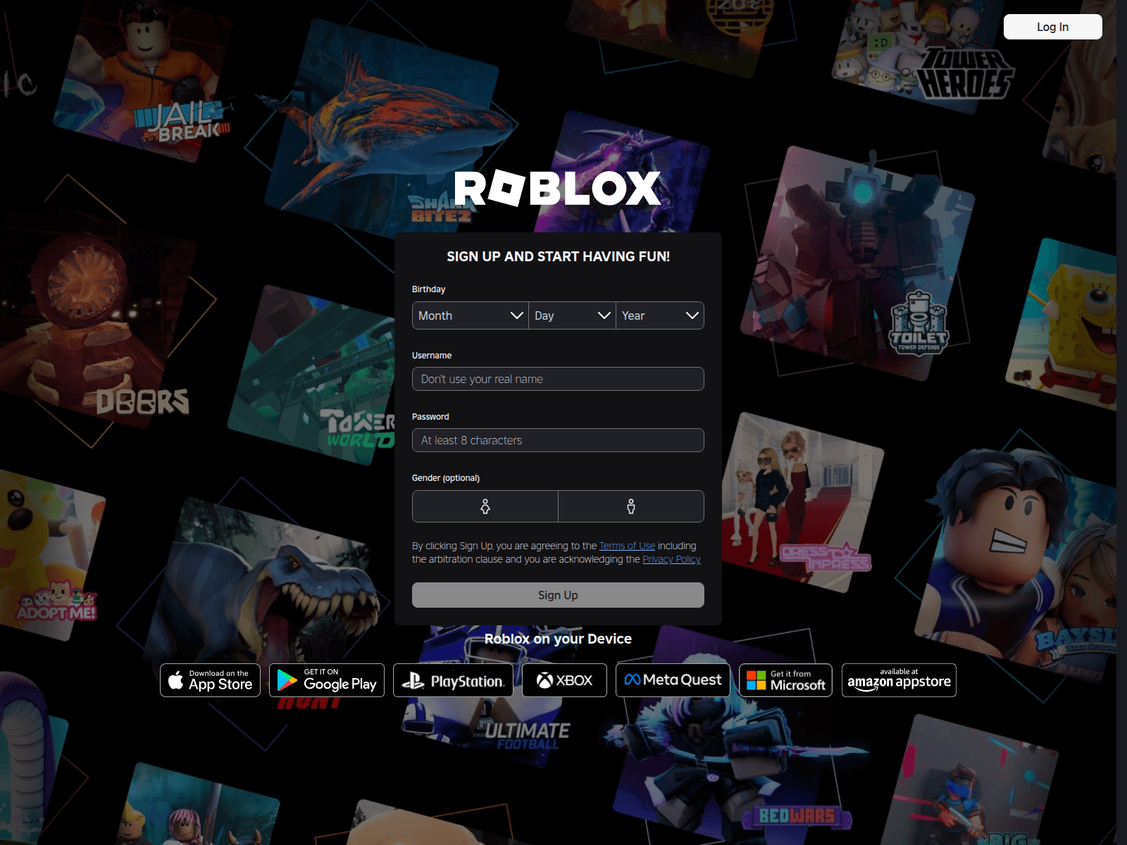 Screenshot of robiox.com.py