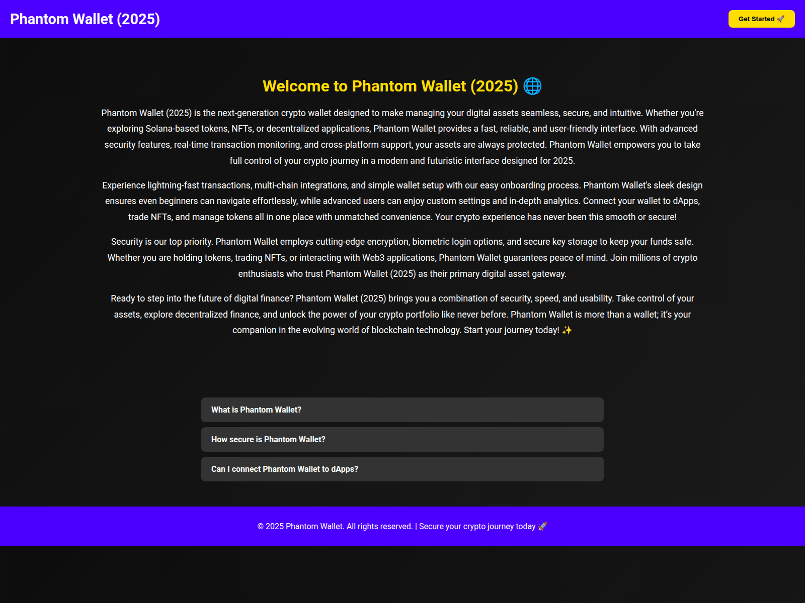 Screenshot of phantomwallet-io.pages.dev