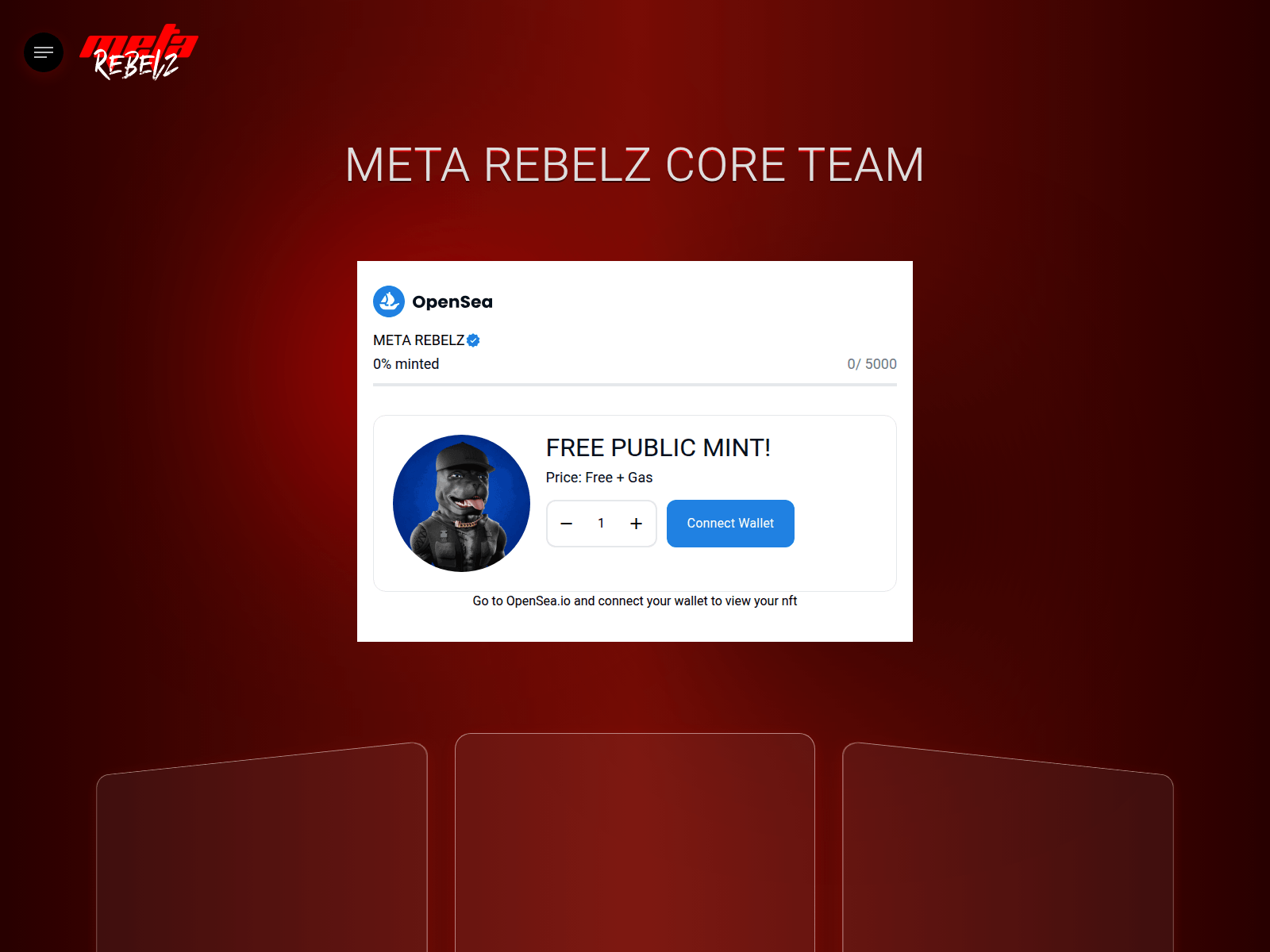 Screenshot of metarebelz.com