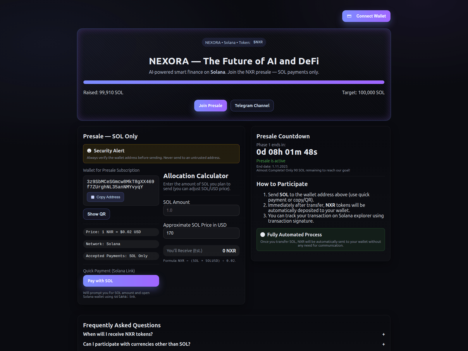 Screenshot of neexoraa.com
