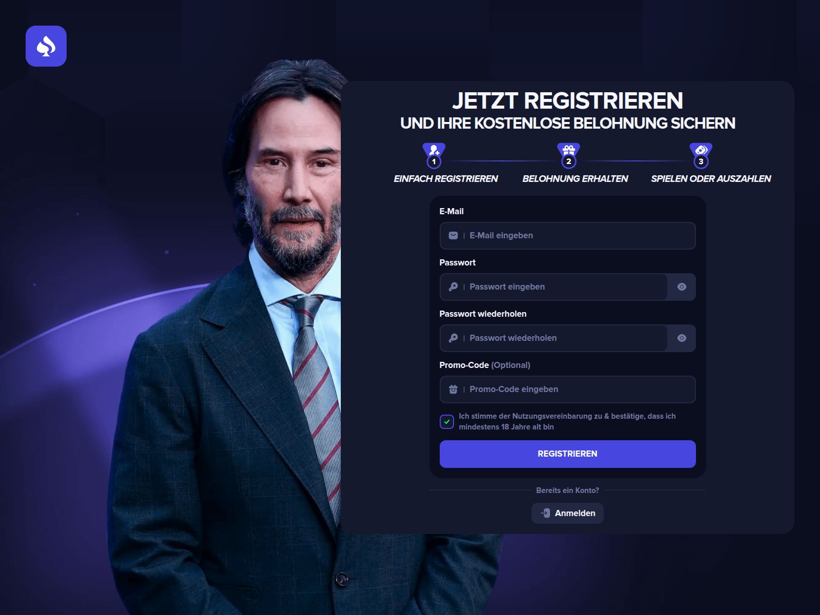 Screenshot of viabet.io
