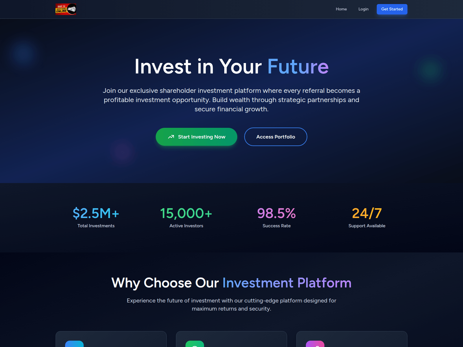 Screenshot of www.mlm.wpbuddyflowex.com