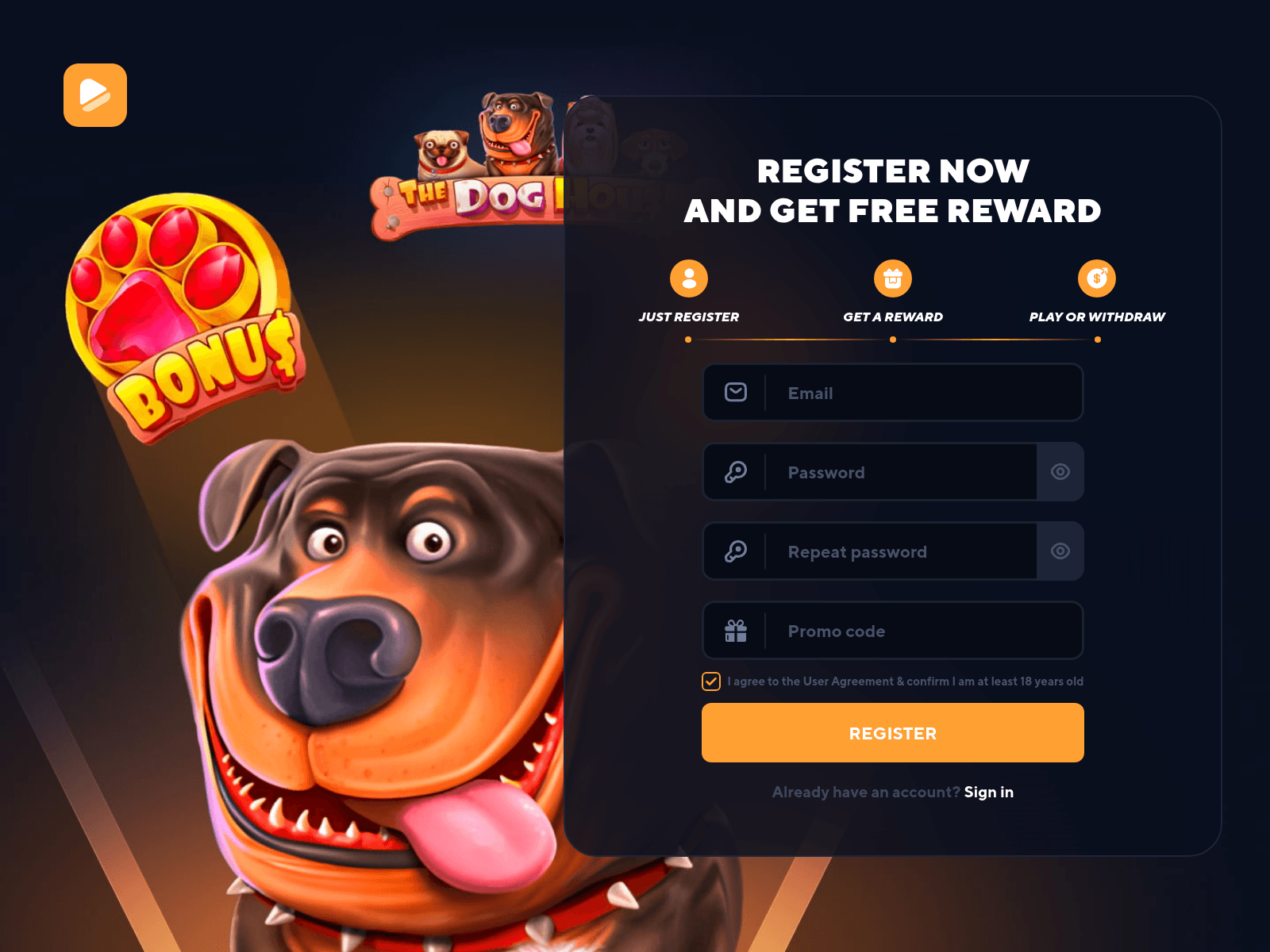 Screenshot of dinocas.com