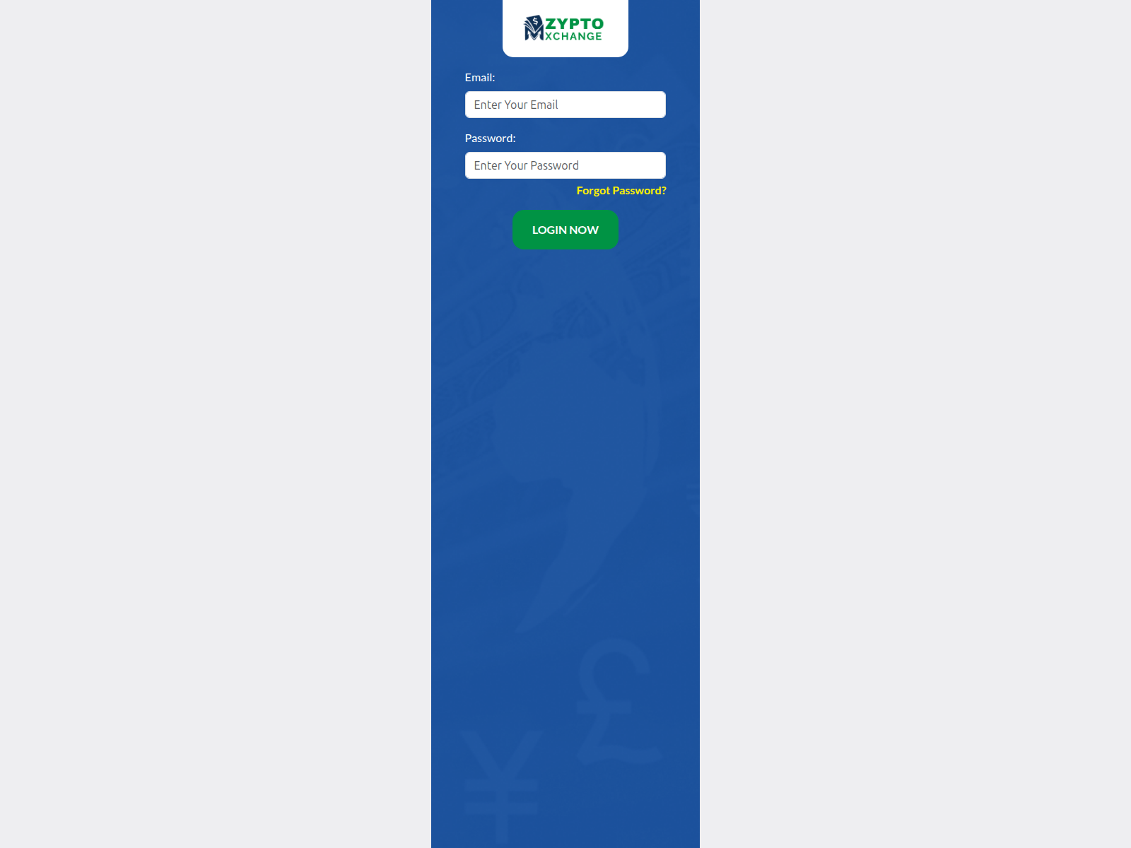 Screenshot of zyptoxchange.com