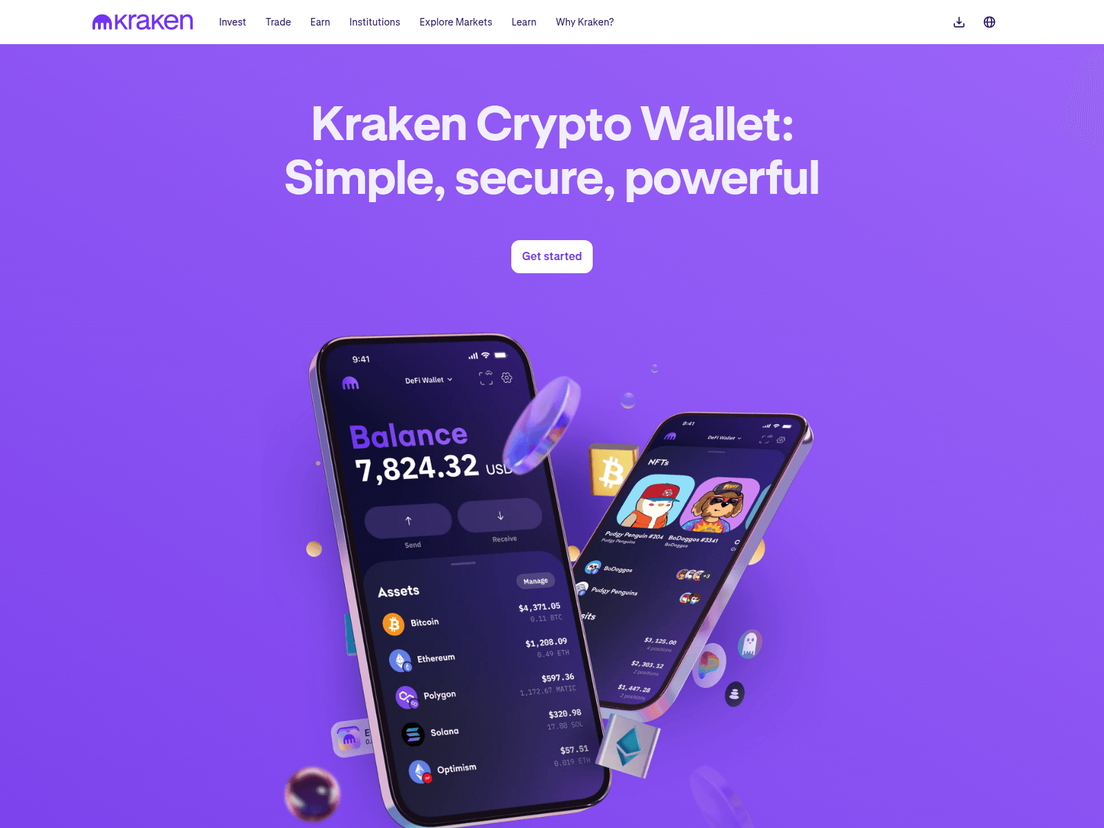 Screenshot of kraken-defi.live