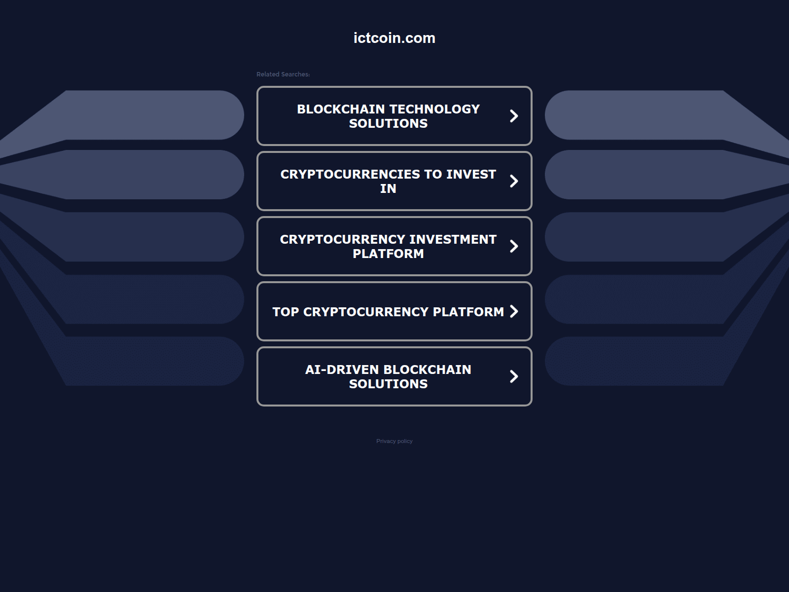 Screenshot of portal.ictcoin.com