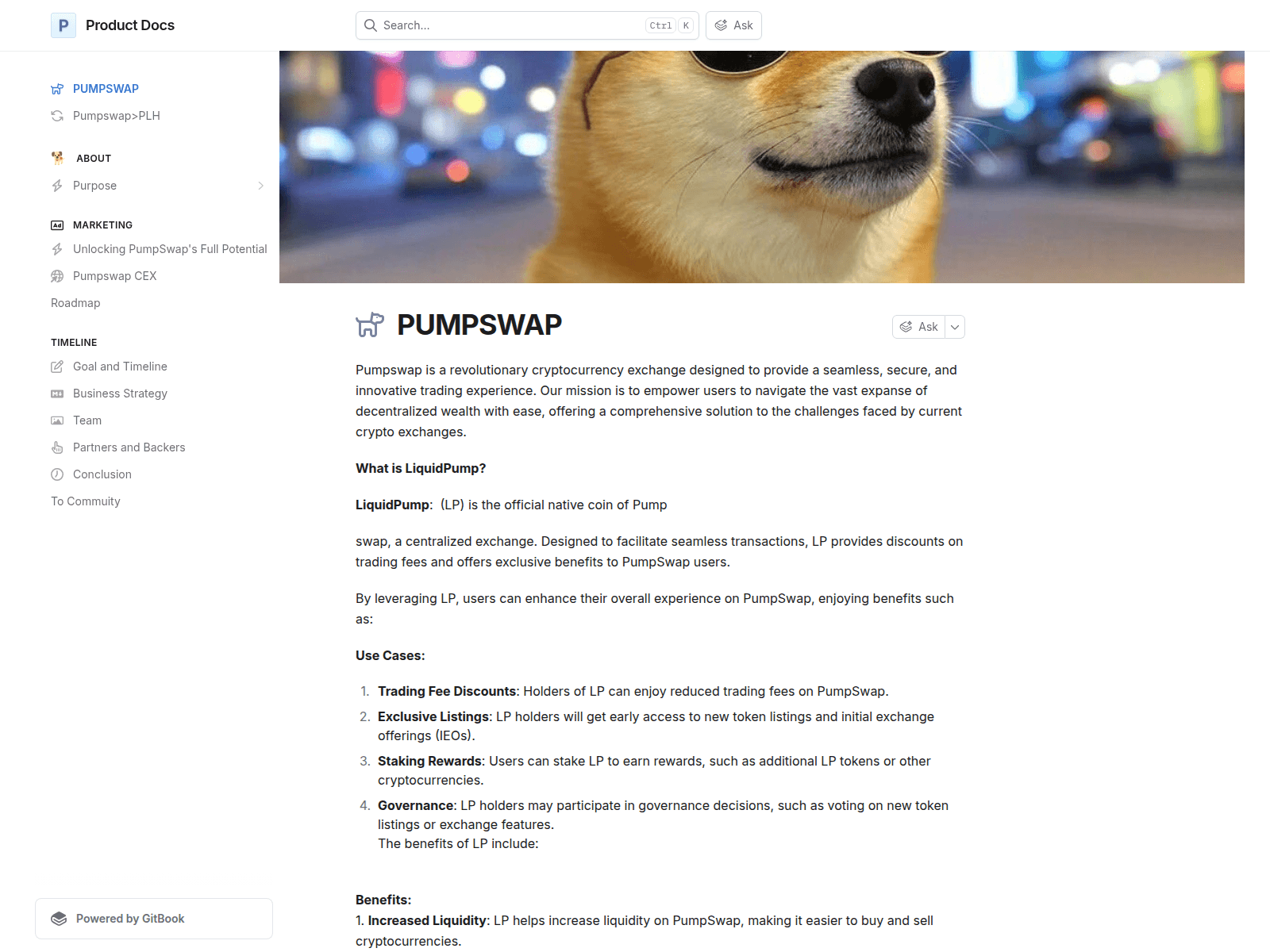 Screenshot of doc.pumpswap.biz
