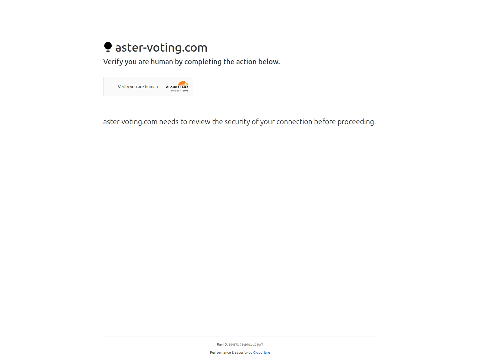 Screenshot of aster-voting.com